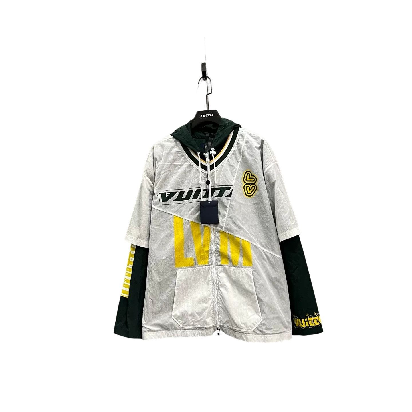 Louis Vuitton Louis Vuitton Layered Graphic Print Hoodie Size 52 Size US L / EU 52-54 / 3 - 1 Thumbnail