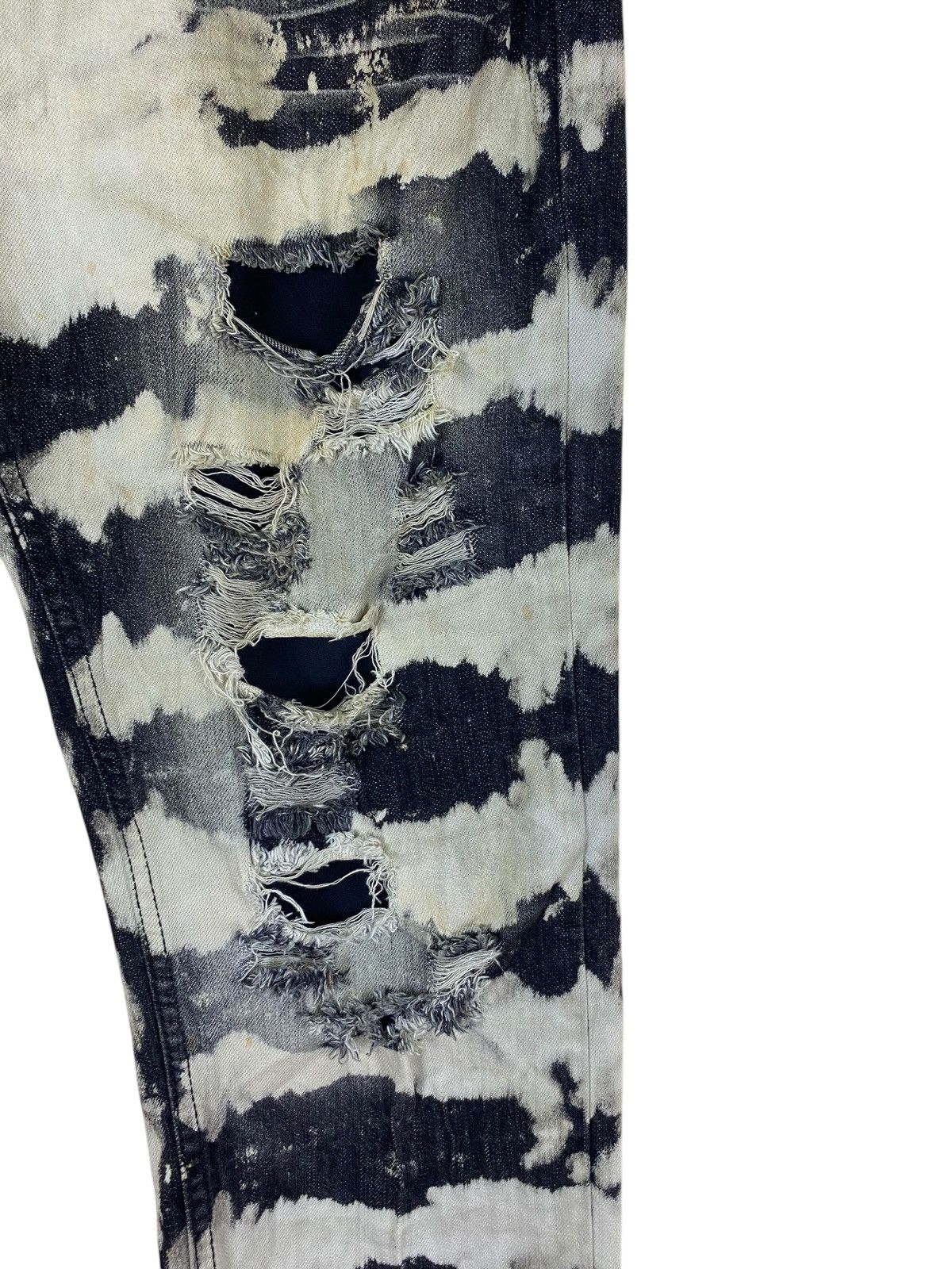 If Six Was Nine × Japanese Brand Japanese Brand Mousai Distressed Patchwork Camo Pants Size US 38 / EU 54 - 5 Thumbnail
