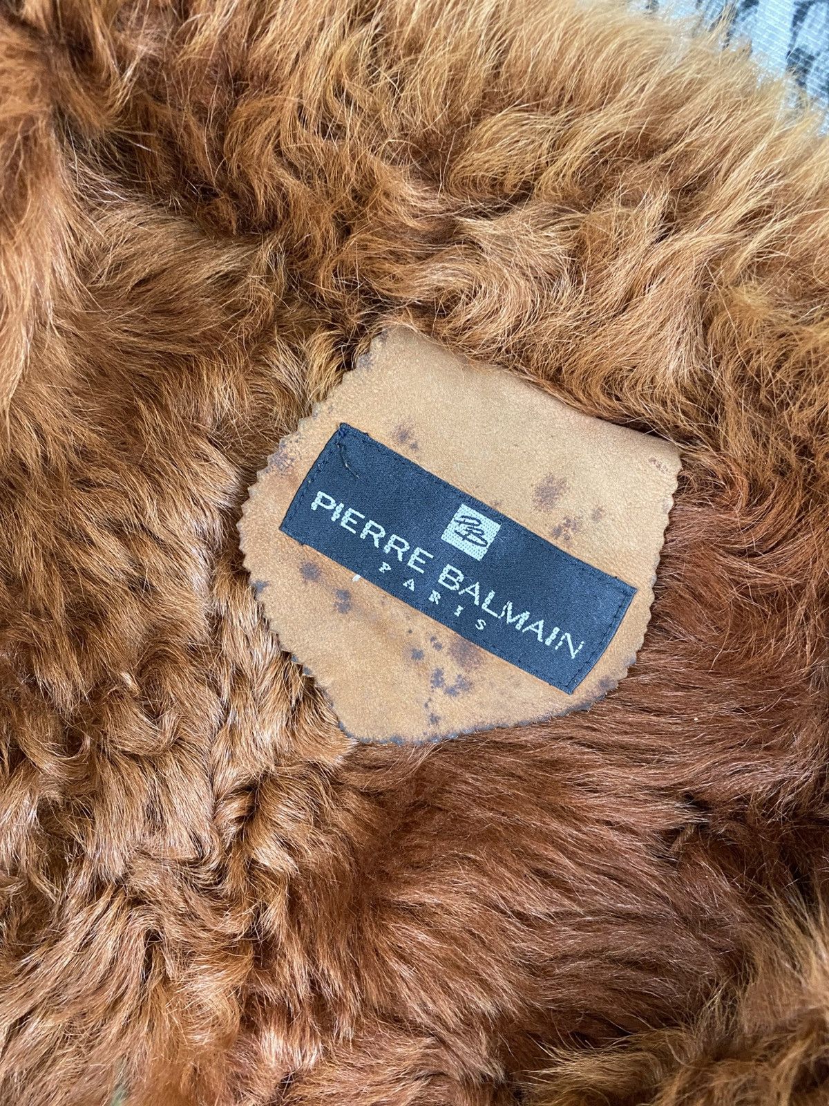 Pierre Balmain Vintage Pierre Balmain Curly Fur Lining Leather Suede Jacket Size M / US 6-8 / IT 42-44 - 11 Thumbnail