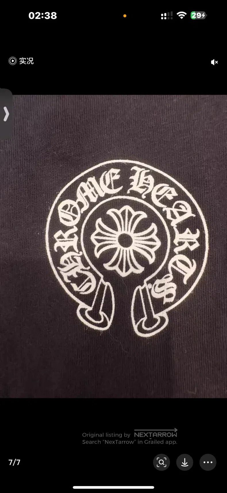 Chrome Hearts CHROME HEARTS Size S Skating Series 33 Black Long Sleeve Size S / US 4 / IT 40 - 7 Thumbnail