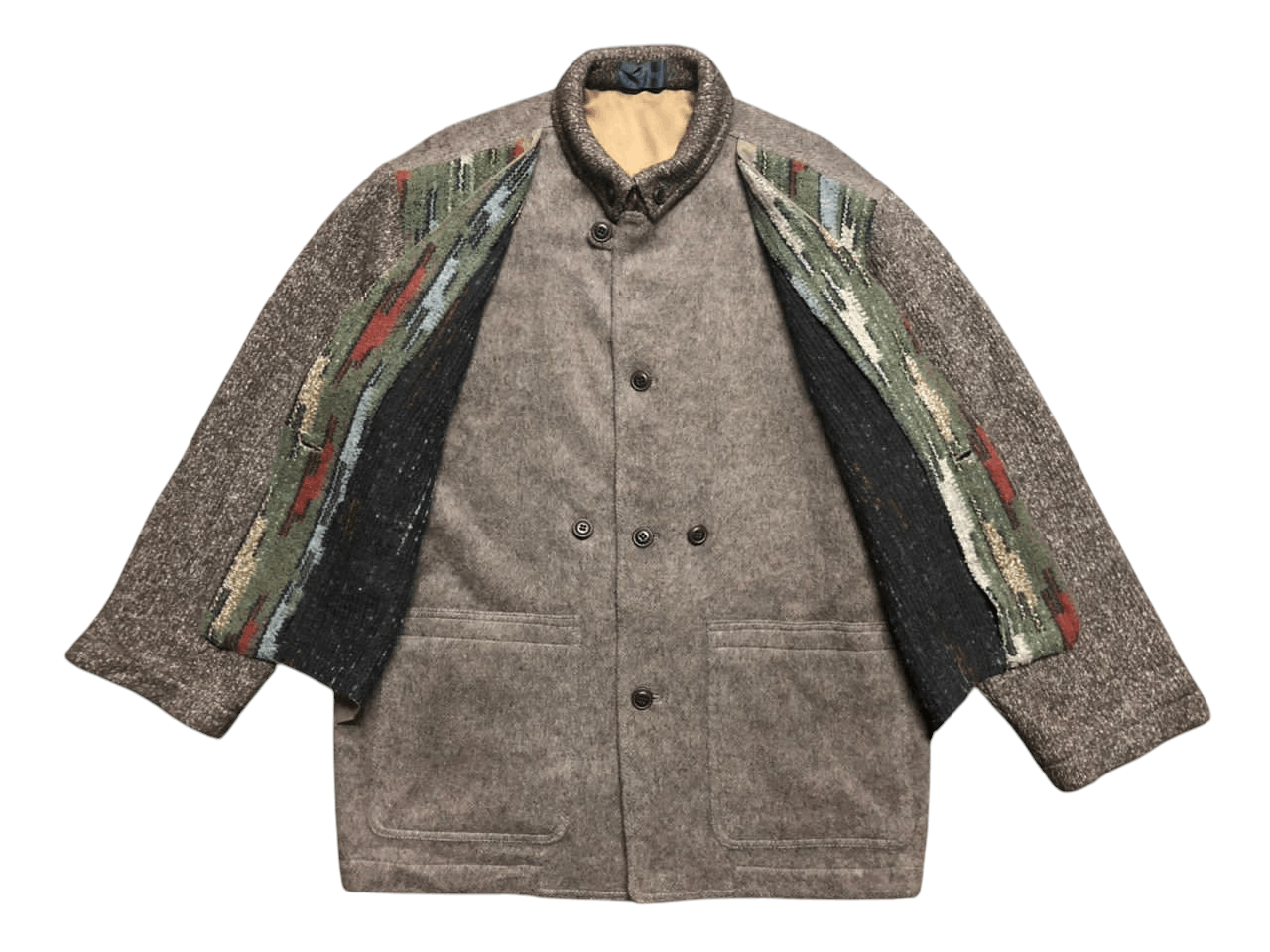 Japanese Brand Rare💥Vintage GiovanOumo Tweed Vest Button Jacket Size US M / EU 48-50 / 2 - 3 Thumbnail