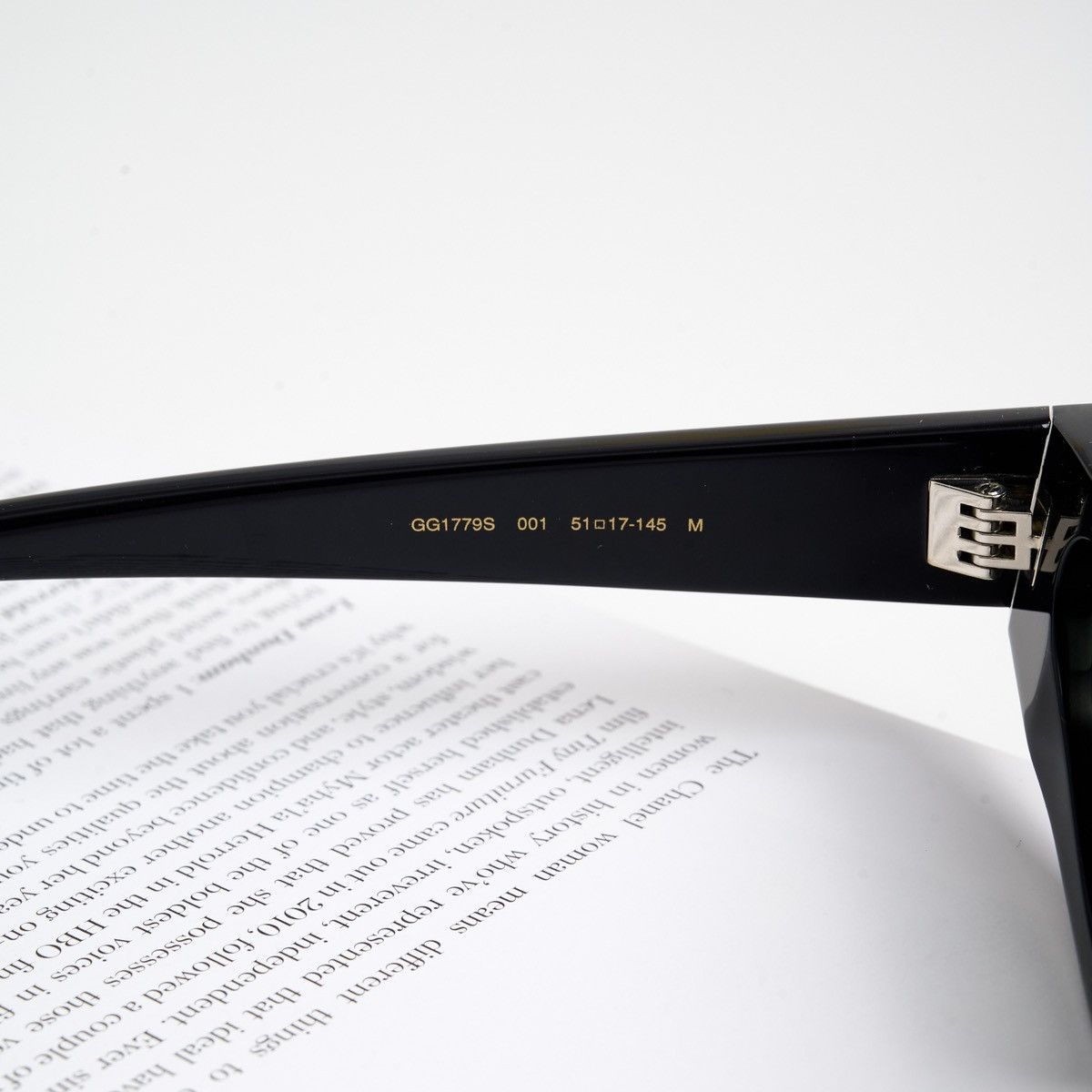 Gucci GUCCI GG1779S 001 SUNGLASSES Size ONE SIZE - 5 Thumbnail