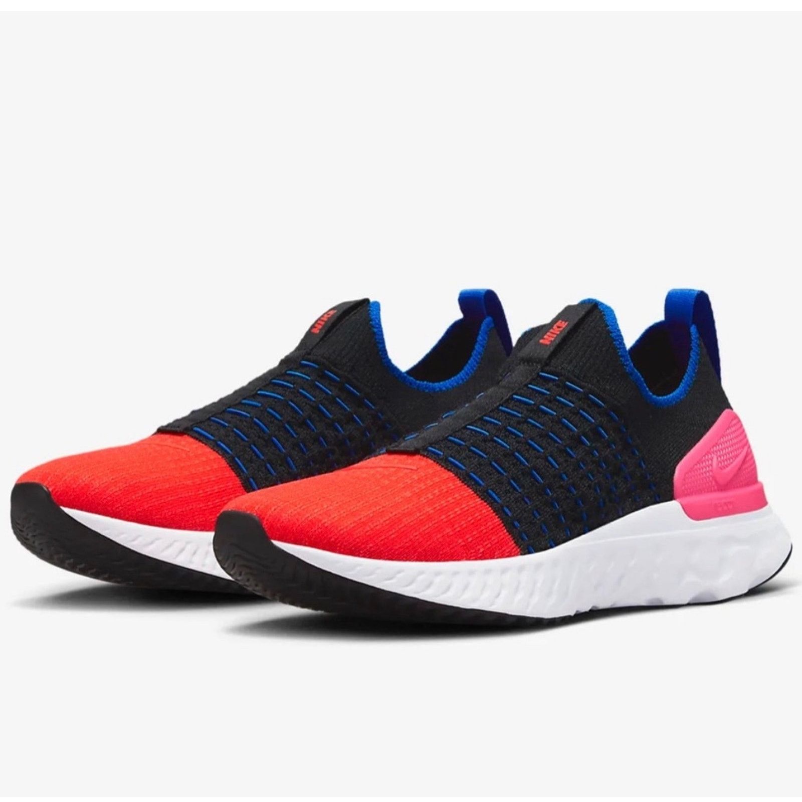 Nike React Phantom Run Flyknit 2 Slip On Running Shoe