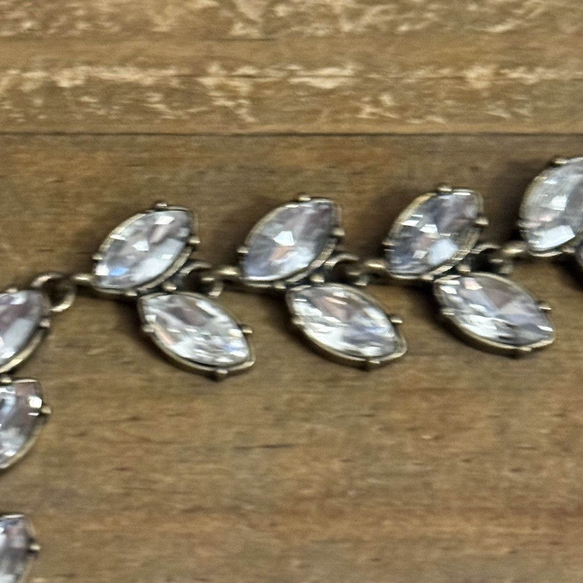 Other BaubleBar gold tone rhinestone vine Y necklace Size ONE SIZE - 3 Thumbnail