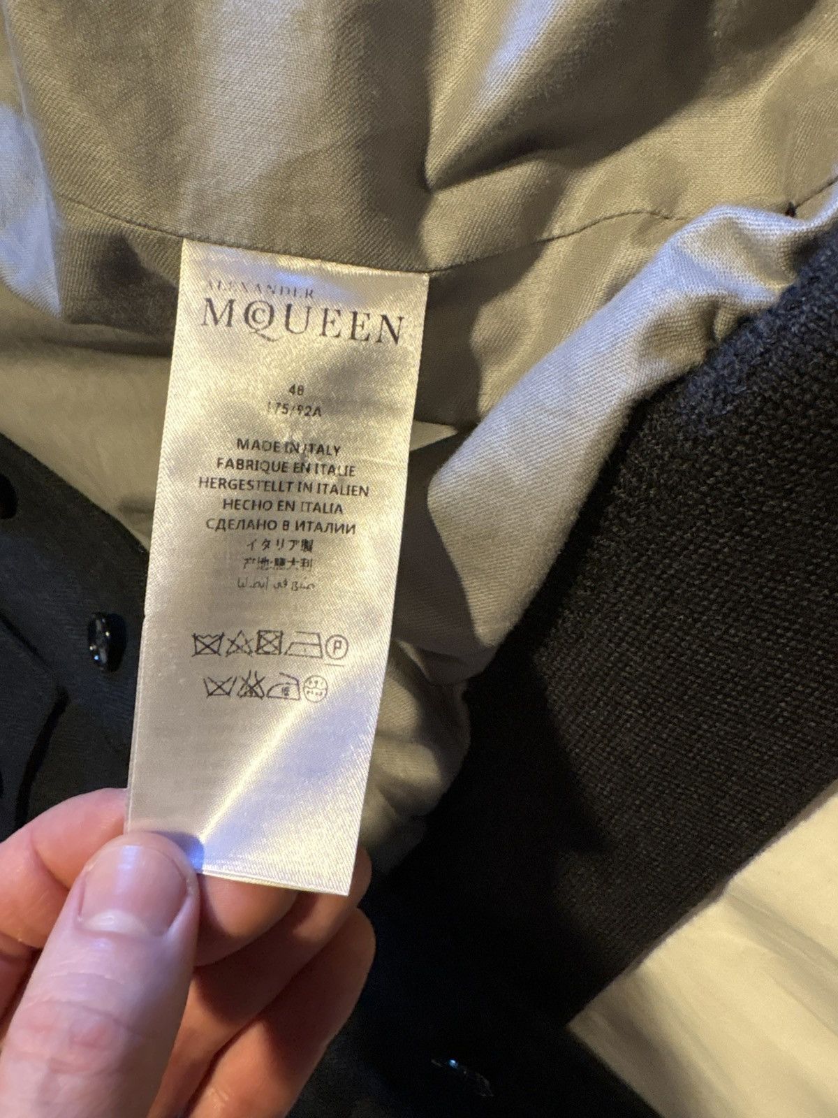 Alexander McQueen Alexander McQueen wool bomber. Size US M / EU 48-50 / 2 - 8 Thumbnail