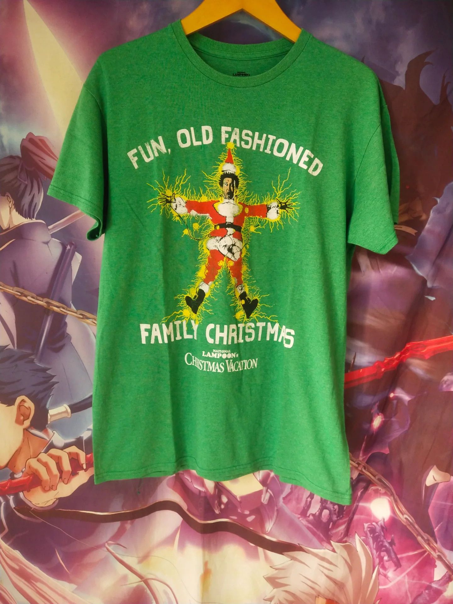 Vintage National Lampoon's Christmas Vacation Big Print Movie Tee Size US M / EU 48-50 / 2 - 1 Thumbnail