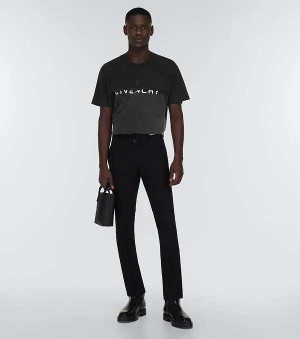 Givenchy o1loc1c0724 T-Shirt in Black Size US L / EU 52-54 / 3 - 2 Thumbnail