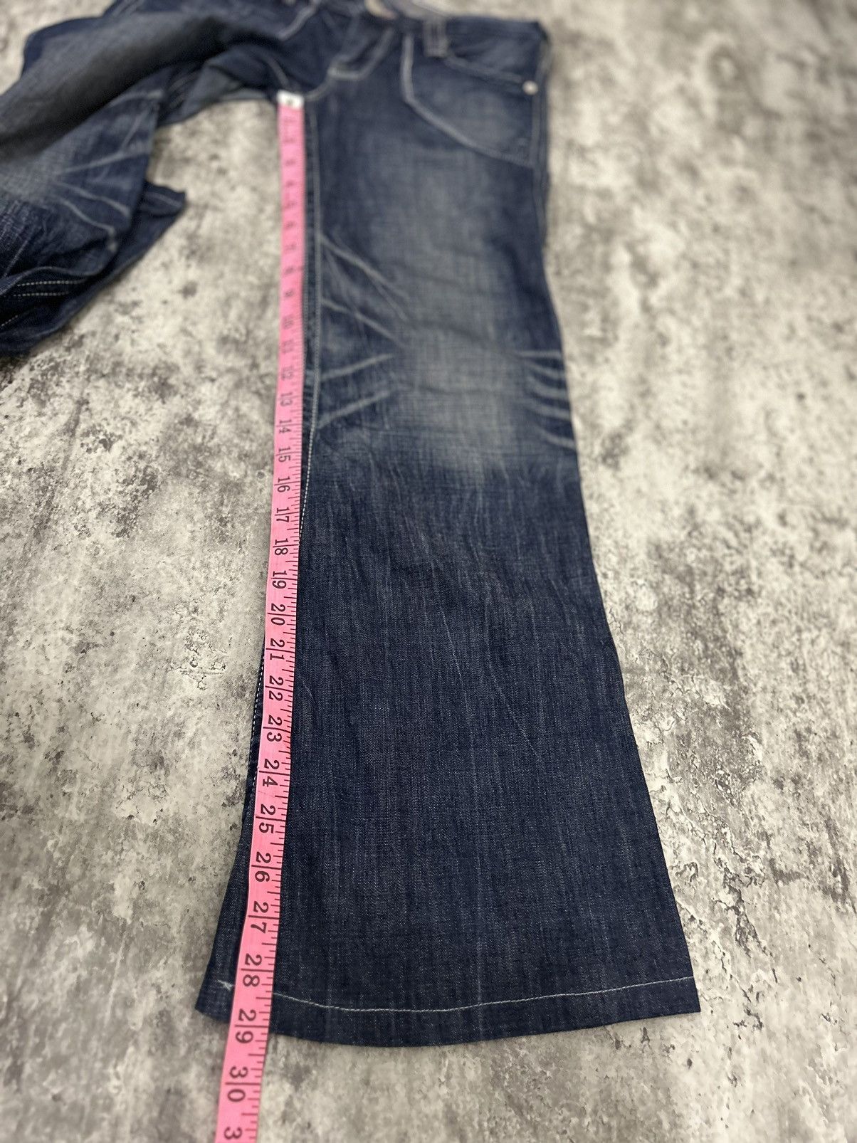 Tornado Mart Vintage Japanese Brappers Flare Jeans Size 28" / US 6 / IT 42 - 21 Thumbnail