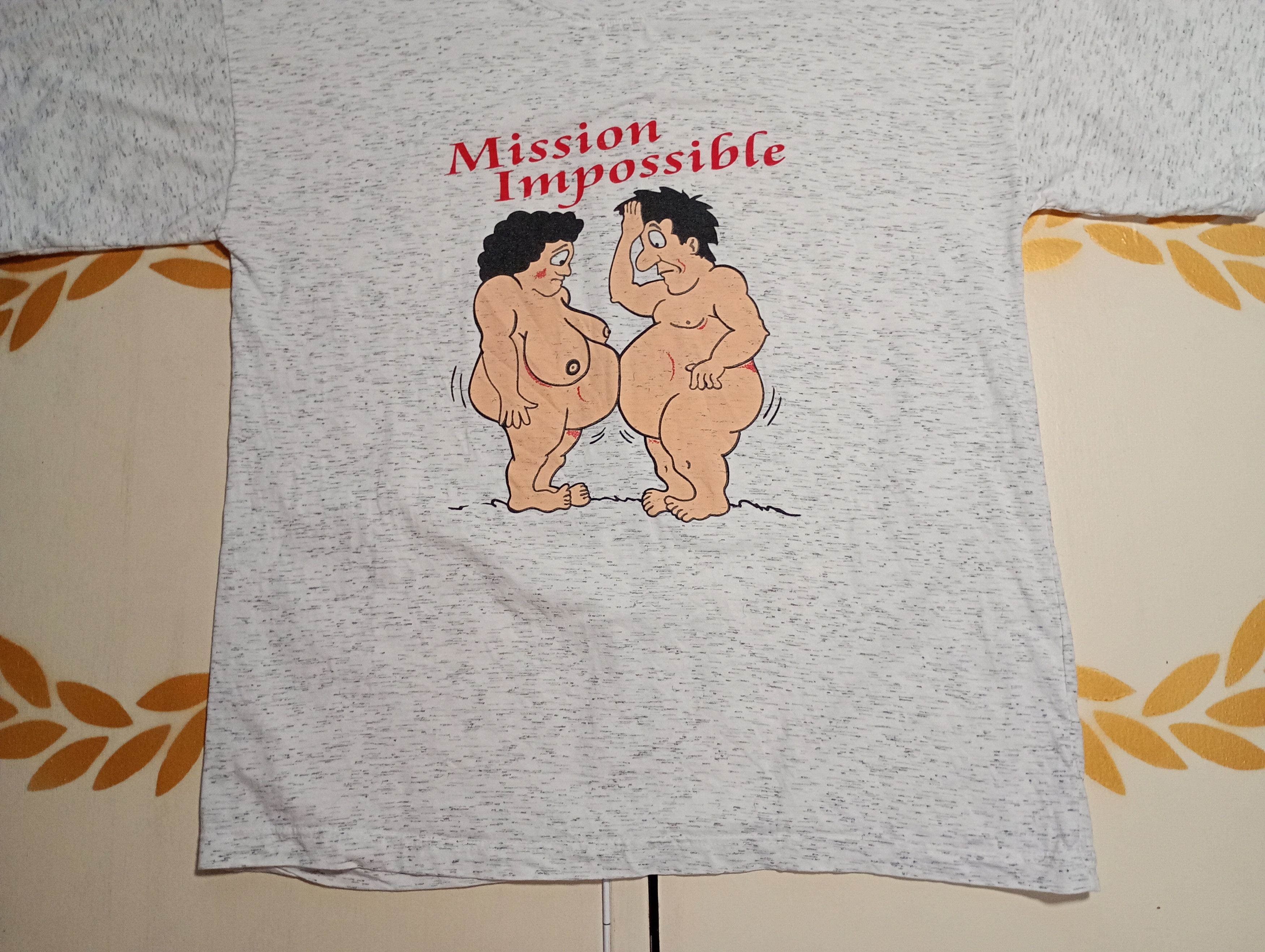 Vintage Mission Impossible T-Shirt Vintage 90's Size US L / EU 52-54 / 3 - 3 Thumbnail