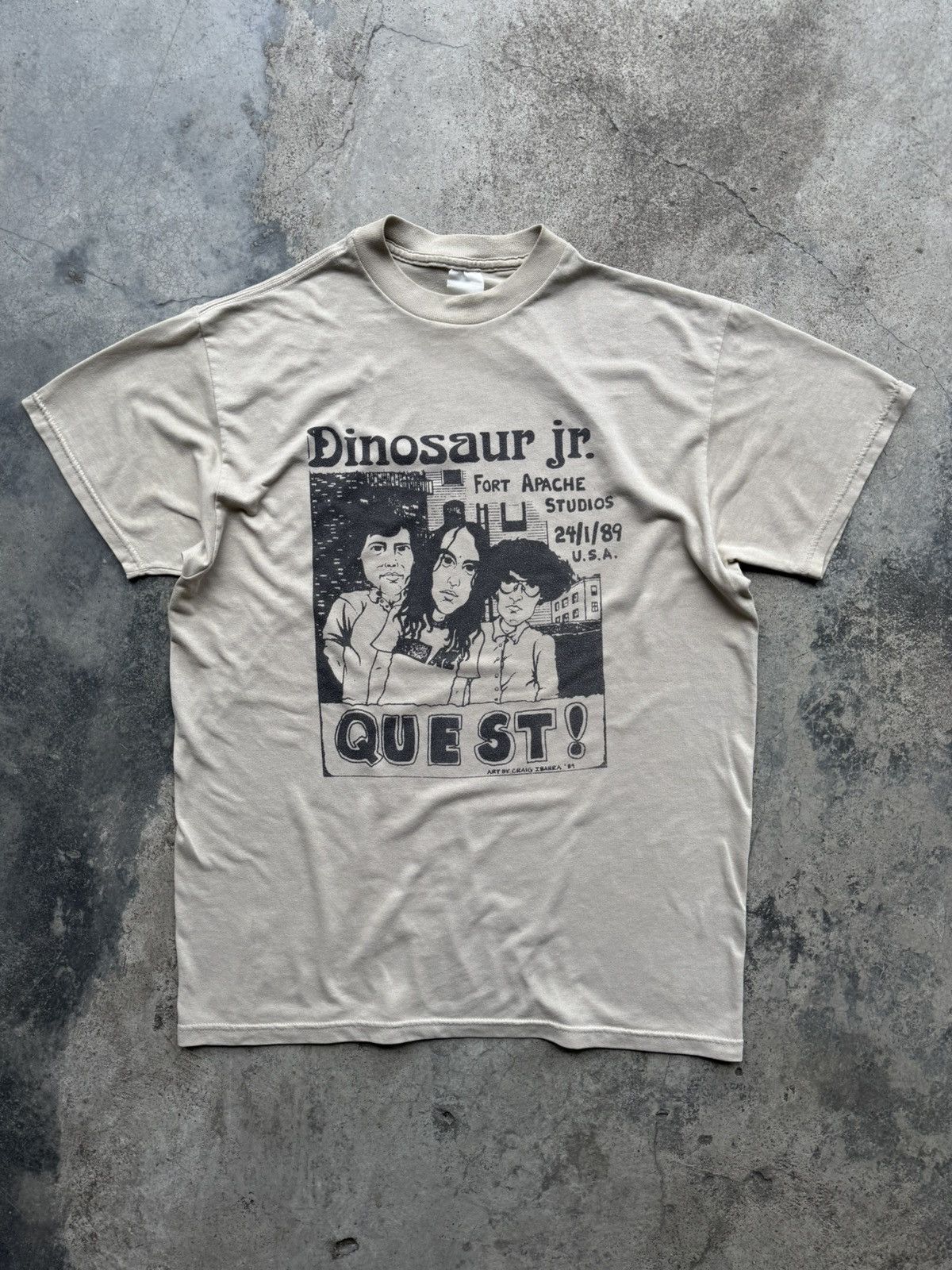 Band Tees × Vintage Vintage Dinosaur Jr Band Art By Craig Ibarra Size US L / EU 52-54 / 3 - 1 Thumbnail