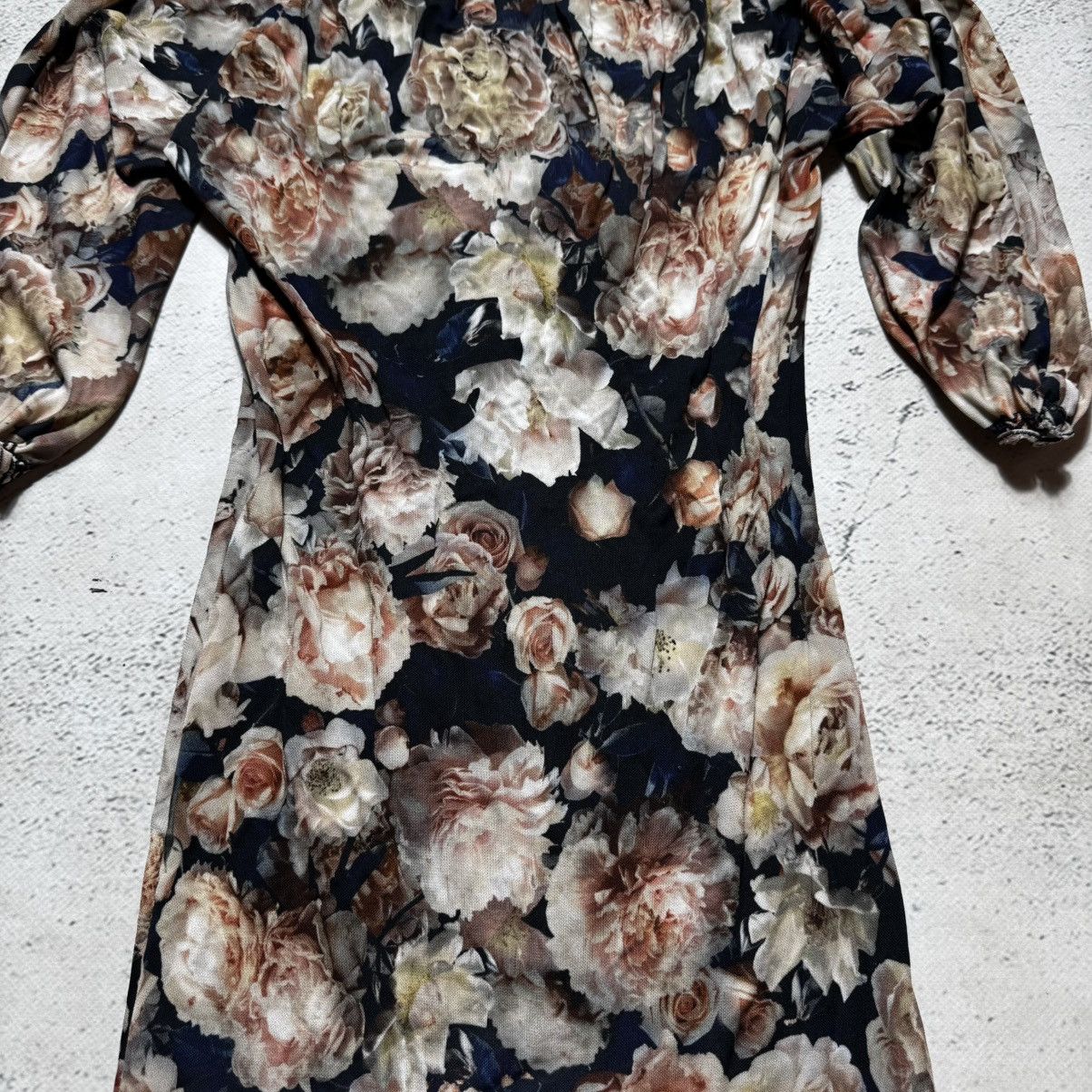 Jean Paul Gaultier 1990 archive jean paul gaultier dress with roses print Size S / US 4 / IT 40 - 4 Thumbnail