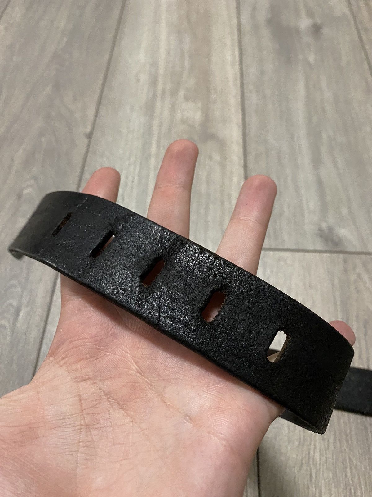 Levi's Vintage Levi’s Big Logo Belts Leather Style USA Avant Garde Size ONE SIZE - 4 Thumbnail