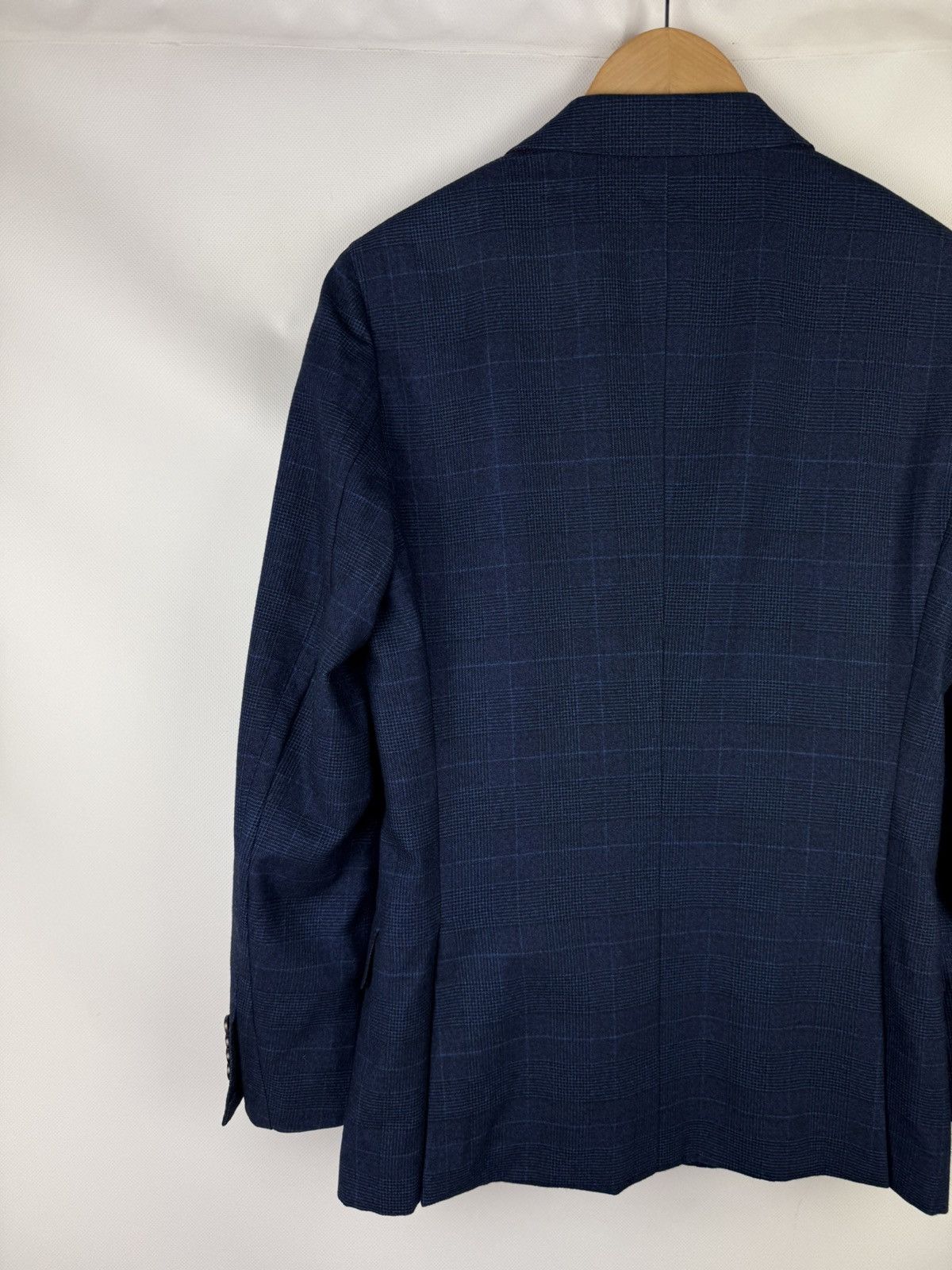 Suitsupply Suitsupply Carlo Barbera Wool Sienna Plaid Blazer Jacket Size 36R - 13 Thumbnail