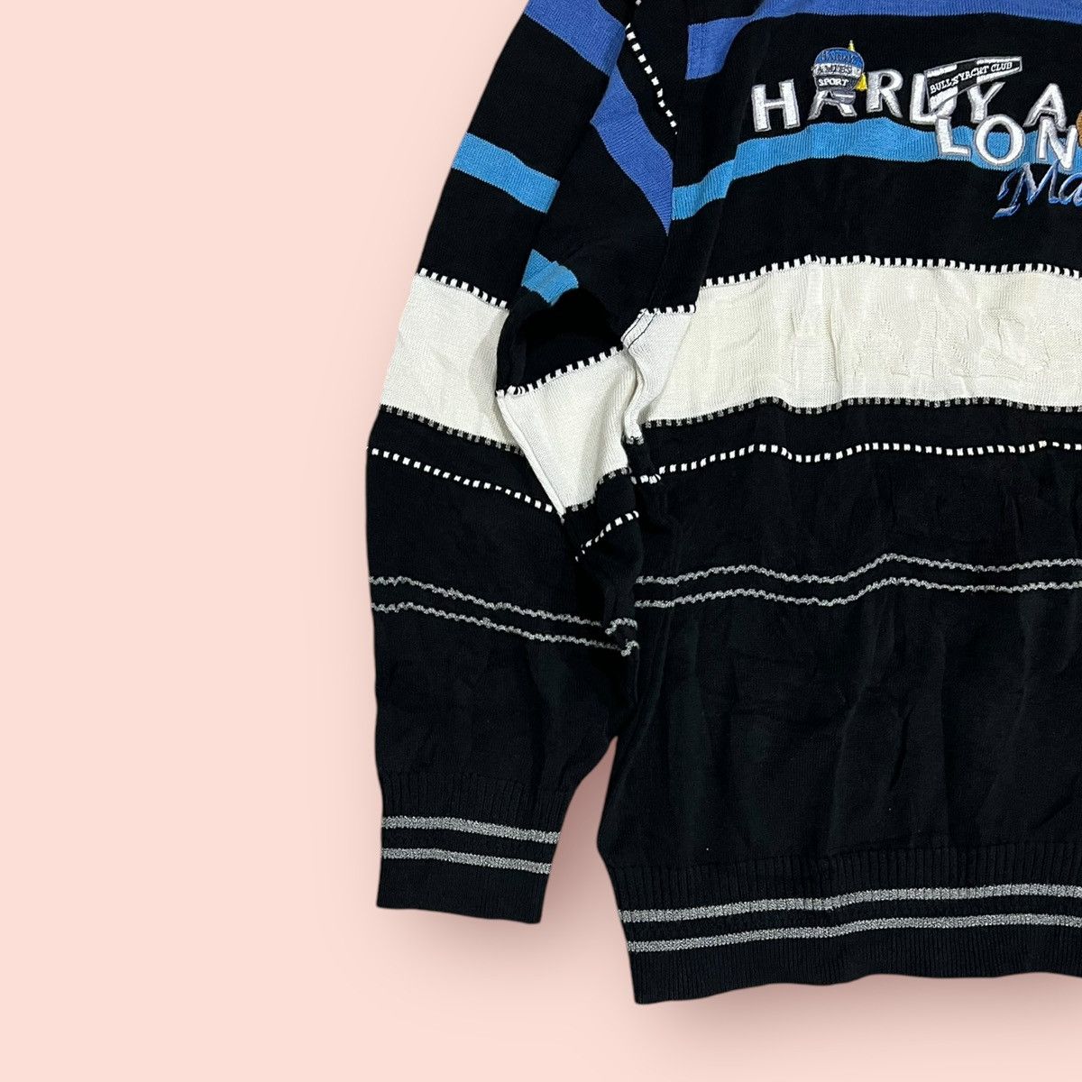 Designer × Hardy Amies VINTAGE HARDY AMIES SPORT PULLOVER SWEATER Size US L / EU 52-54 / 3 - 4 Thumbnail