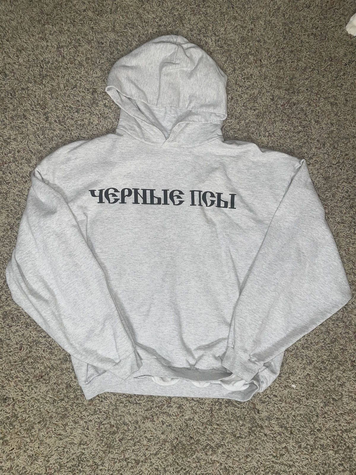 Kanye West × Yeezy Yeezy “Black Dogs” Grey Hoodie Size US M / EU 48-50 / 2 - 1 Preview