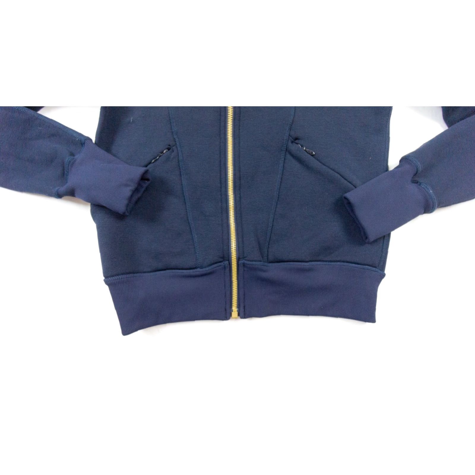 Lululemon Lululemon Womens Hoodie 4 Blue Full Zip Stretch Outdoors Size S / US 4 / IT 40 - 4 Thumbnail