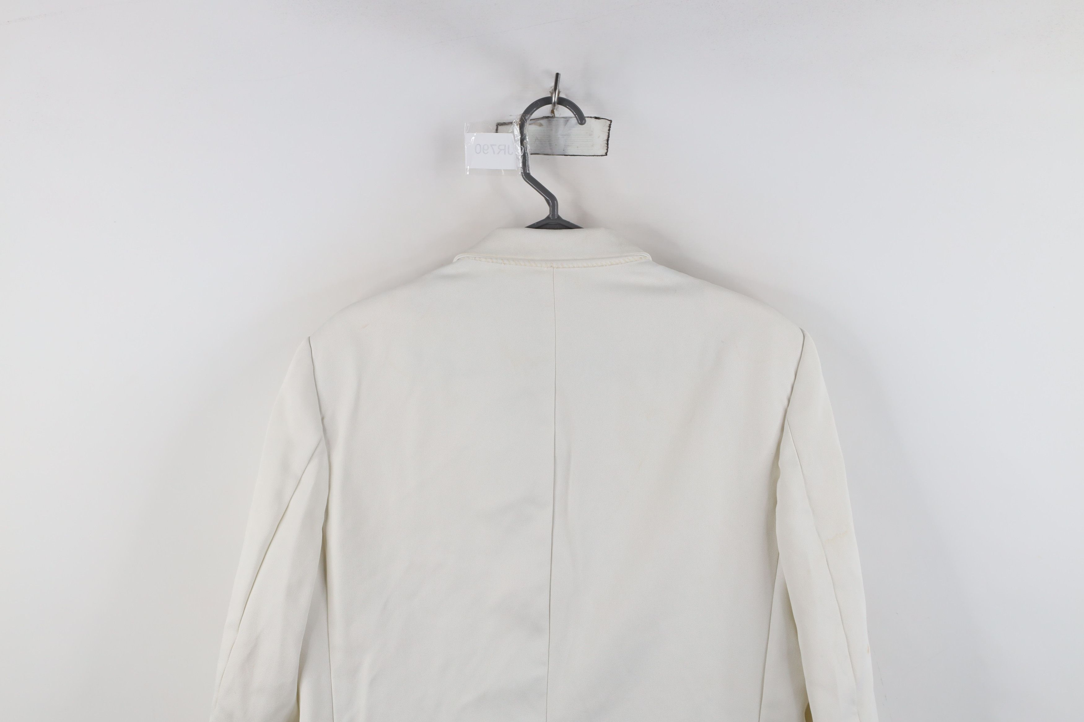 Vintage Vintage 80s 90s Streetwear Tuxedo Prom Suit Jacket White Size US XL / EU 56 / 4 - 14 Thumbnail