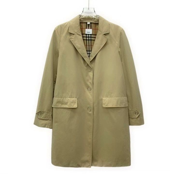 Burberry Burberry Brown Cotton Trench Coat M Size US M / EU 48-50 / 2 - 1 Thumbnail