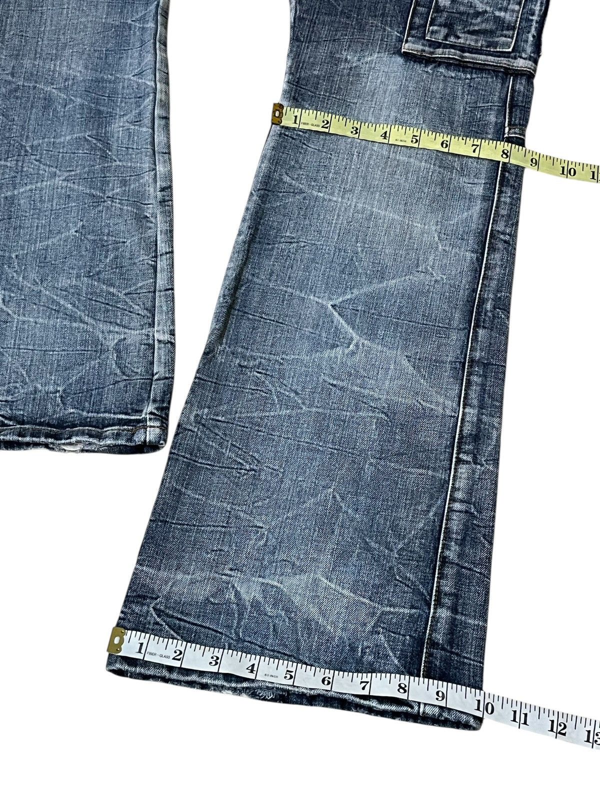 semanticdesign sick🔥Japanese SEMANTIC DESIGN multipocket flared jeans Size US 34 / EU 50 - 17 Thumbnail