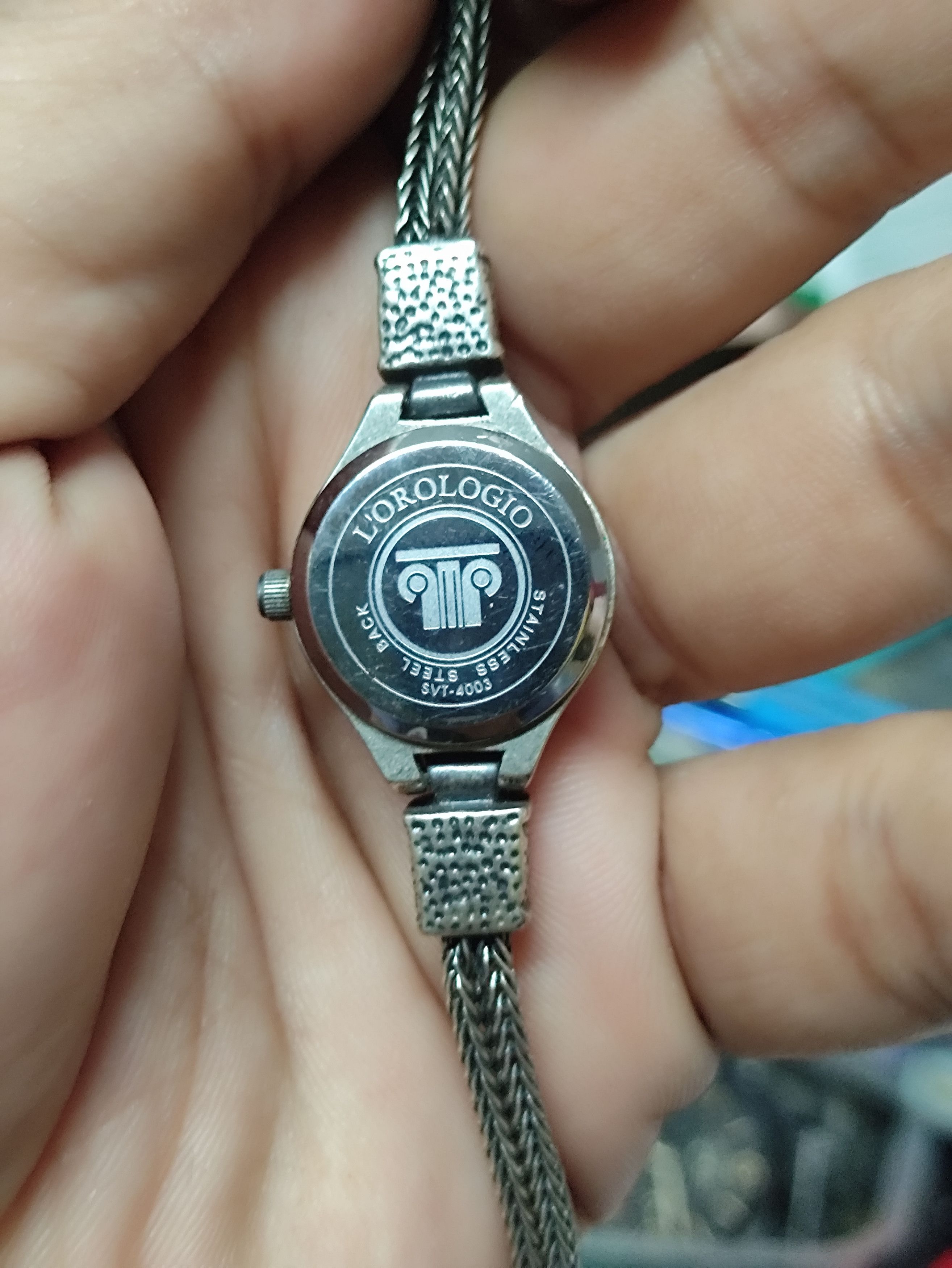 Japanese Brand L'OROLOGIO VINTAGE BRACELET WATCH JAPAN PARTS Size ONE SIZE - 9 Thumbnail