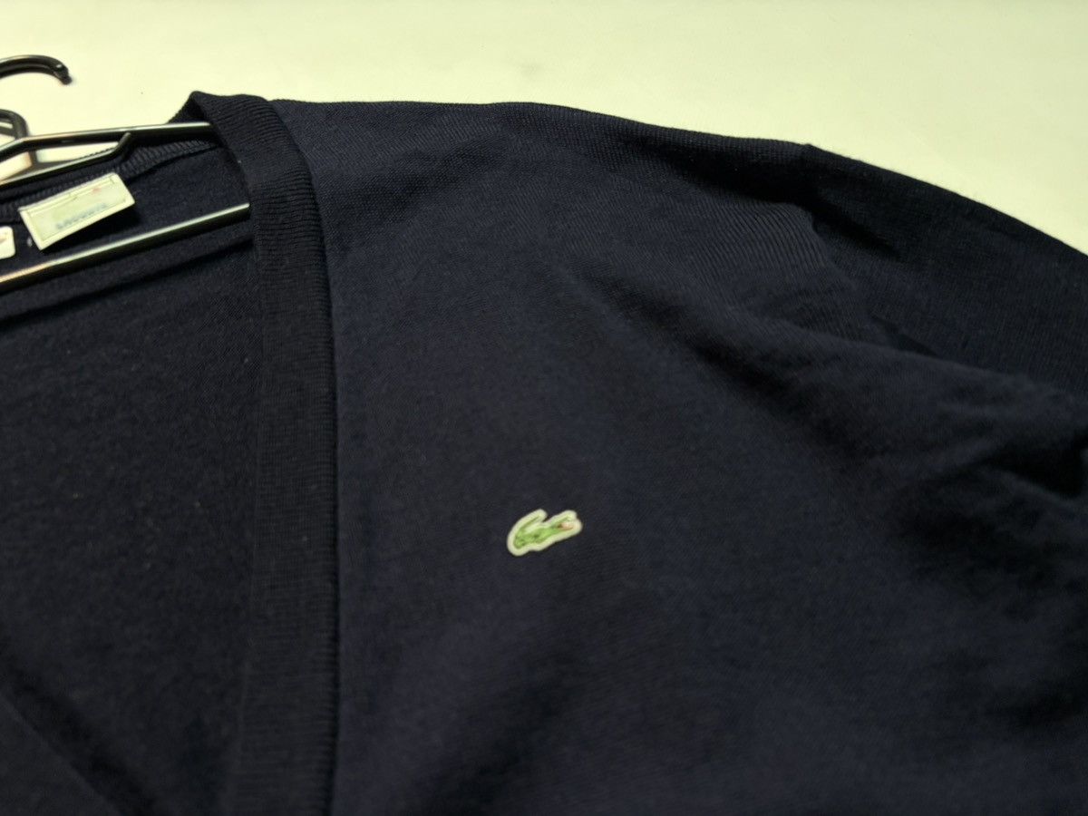 Lacoste Vintage Lacoste Wool cardigan Size US M / EU 48-50 / 2 - 6 Thumbnail