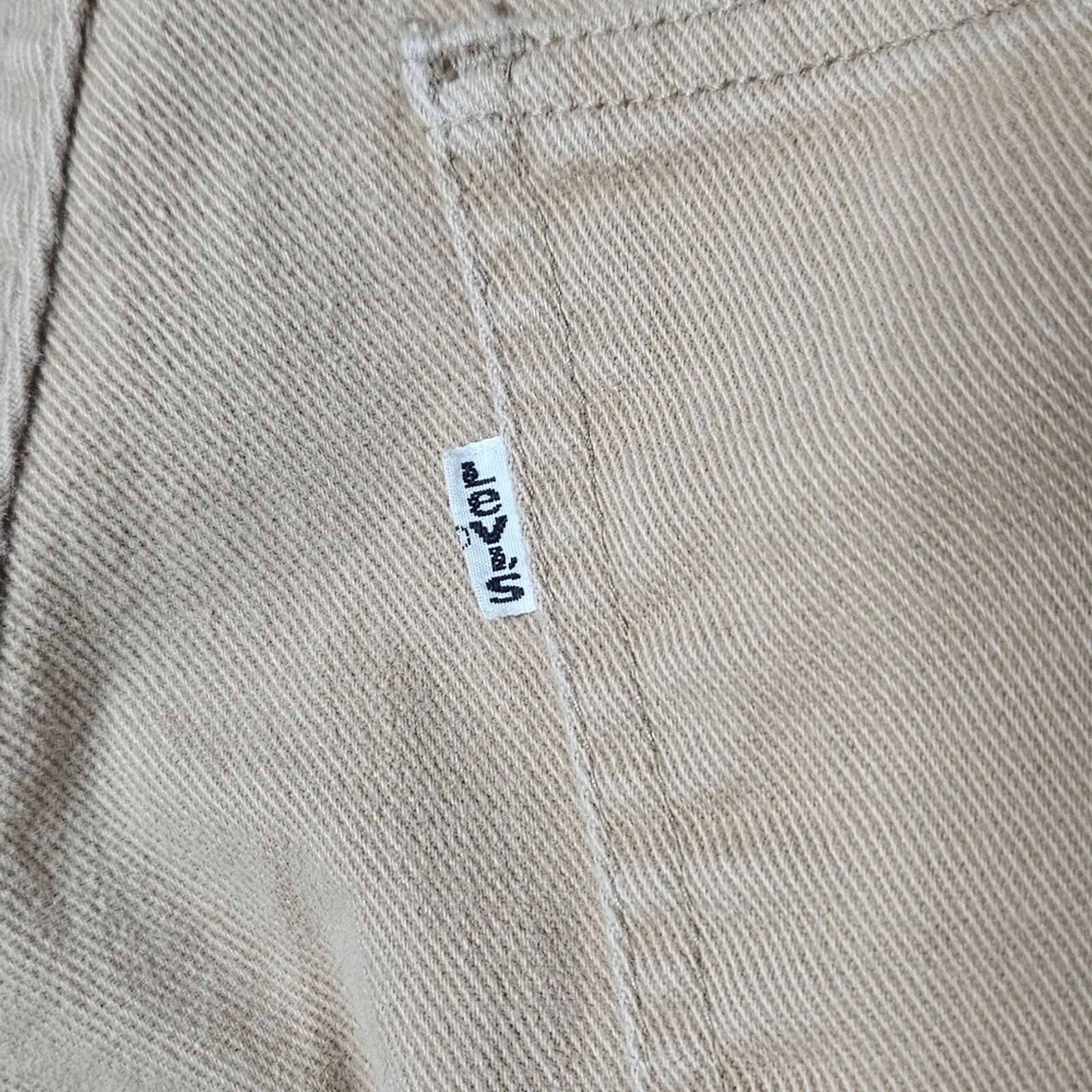 Levi's VTG 70s Levi's 693 Cut, Tan Bell Bottoms with White Tab Size 30" / US 8 / IT 44 - 5 Thumbnail