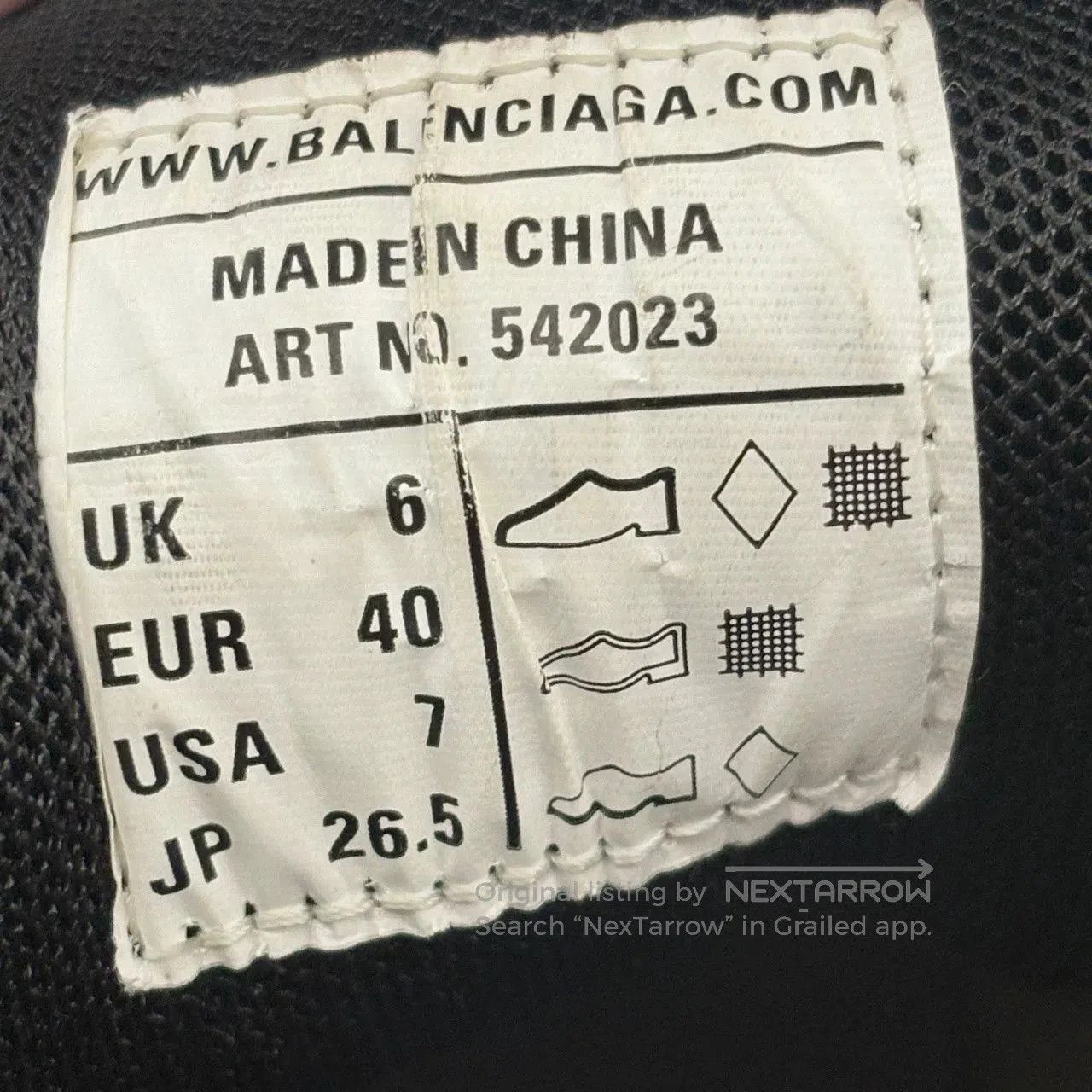Balenciaga balenciaga track 1.0 low. Size US 7.5 / EU 40-41 - 7 Thumbnail