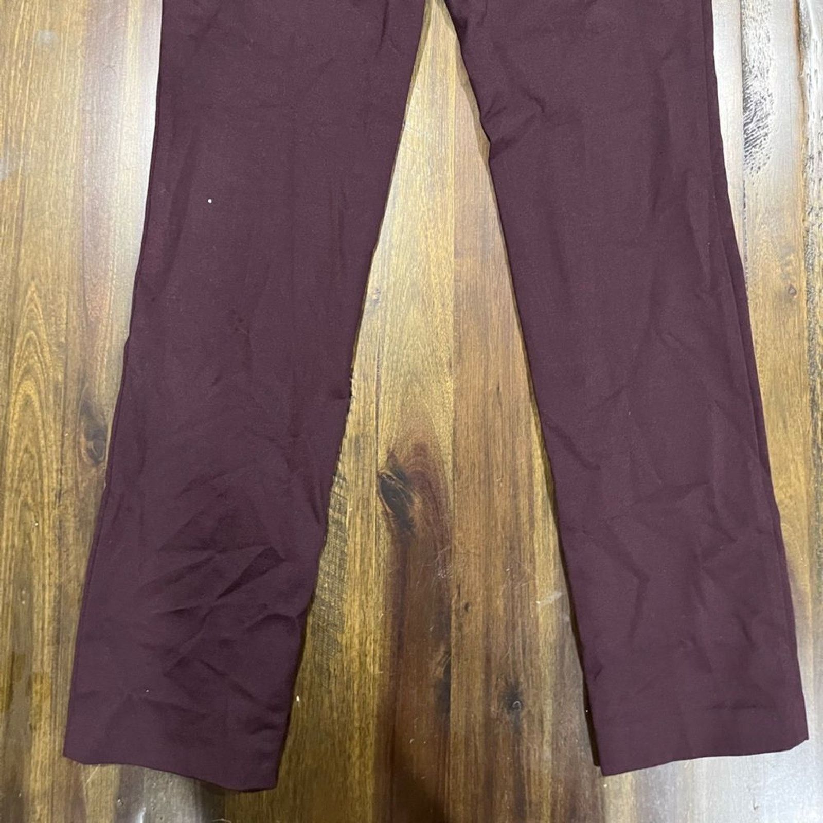 Vintage J. Jill Essential Pure Slim-Leg Pants Dark Plum Size XS Size 23" - 7 Thumbnail