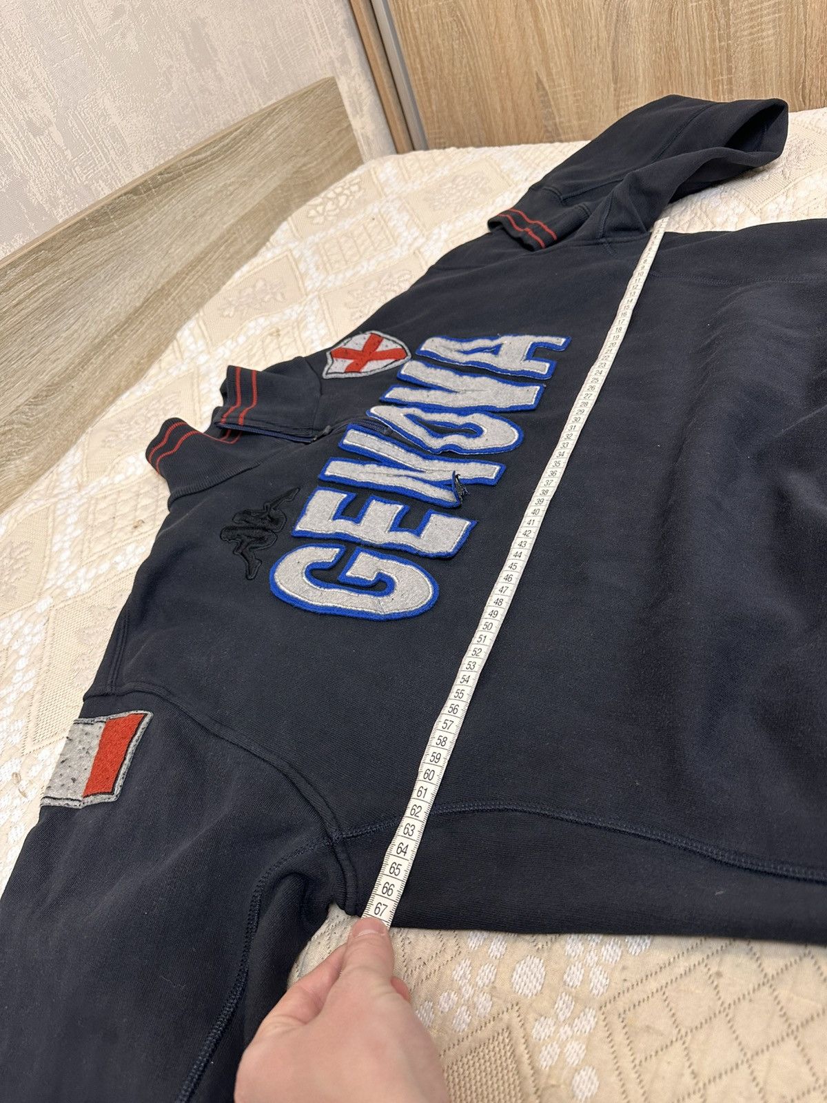 Kappa 🔥 Kappa Genova Italia 2000s Zip Up Sweatshirt Pullover Club Size US XL / EU 56 / 4 - 9 Thumbnail