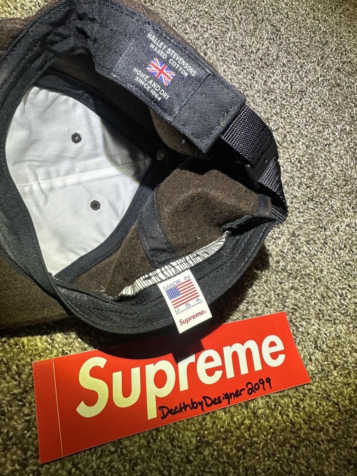 Supreme Supreme Brushed Wool 6-Panel Size ONE SIZE - 4 Thumbnail
