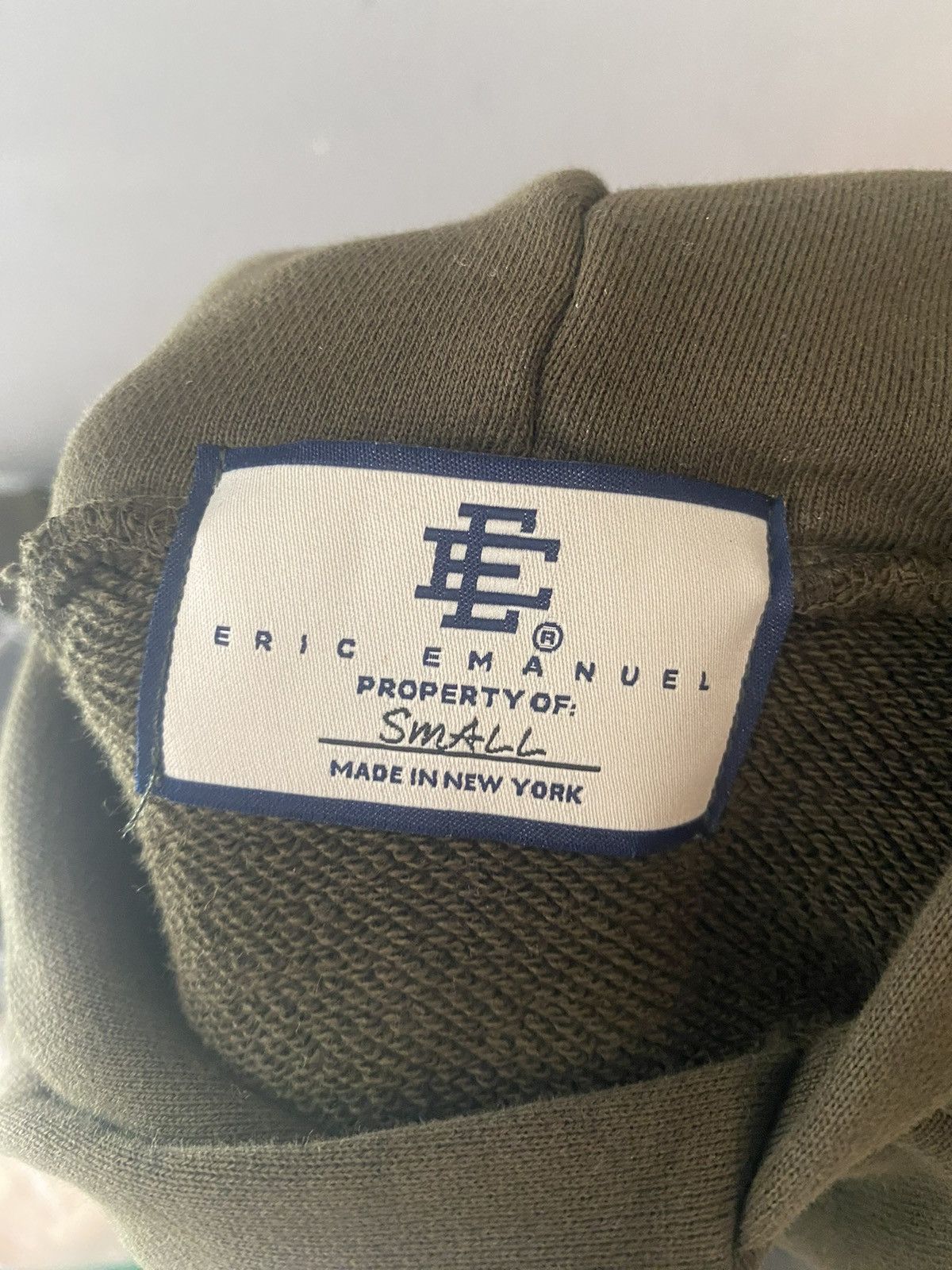 Eric Emanuel Eric Emanuel Hoodie Olive Size Small Size US S / EU 44-46 / 1 - 4 Thumbnail
