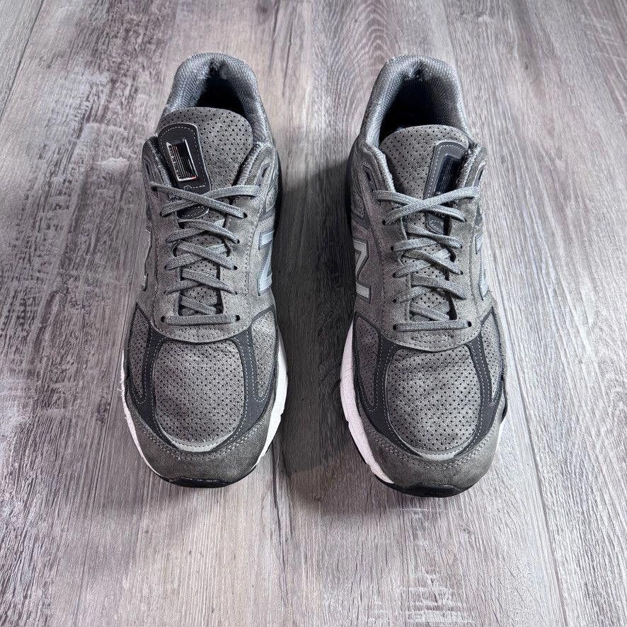 New Balance NEW BALANCE • 990 V5 "MiUSA Grey White" (13M) Size US 13 / EU 46 - 9 Thumbnail