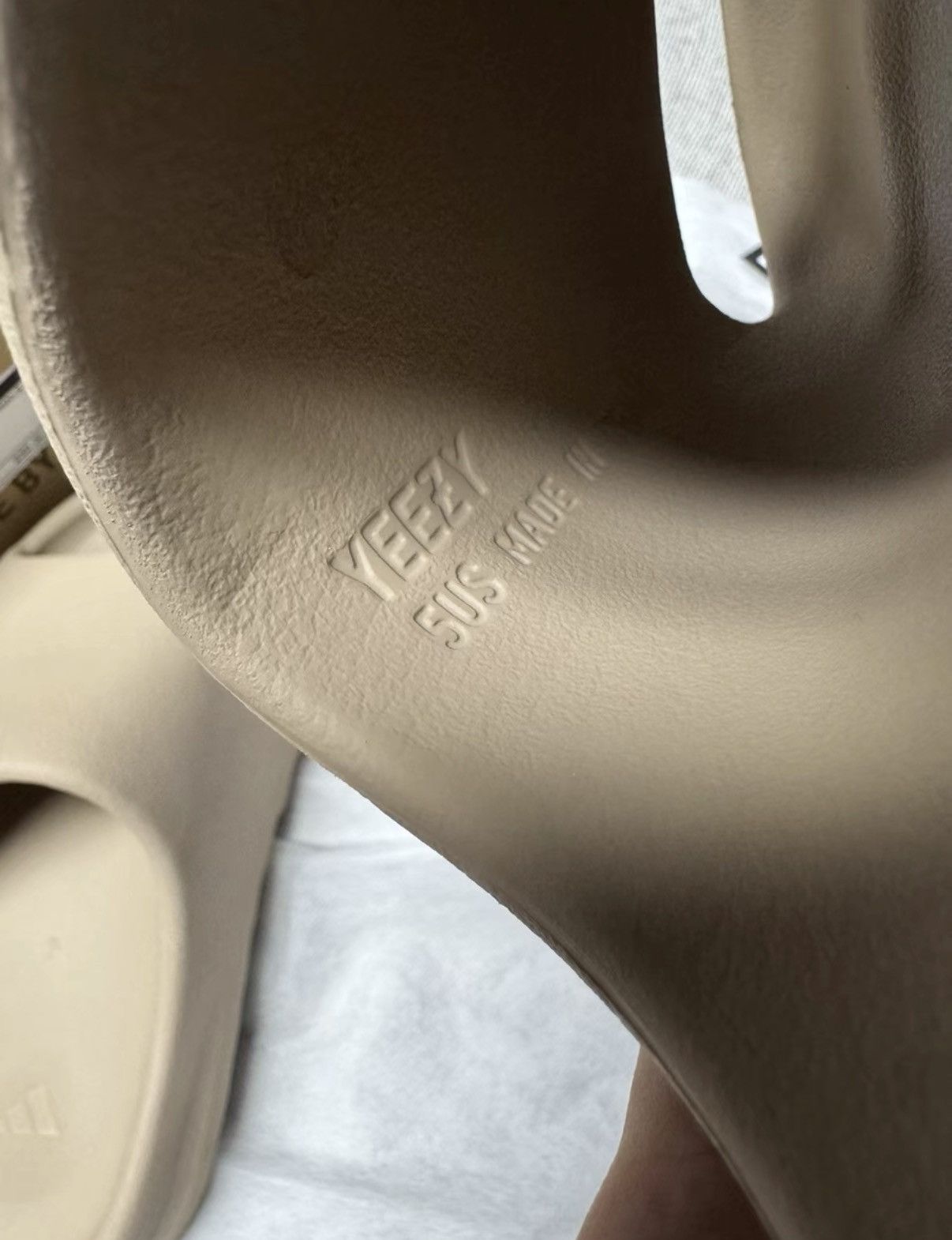Adidas Adidas Yeezy Slide Pure GW1934 K37 Size US 8 / IT 38 - 5 Thumbnail