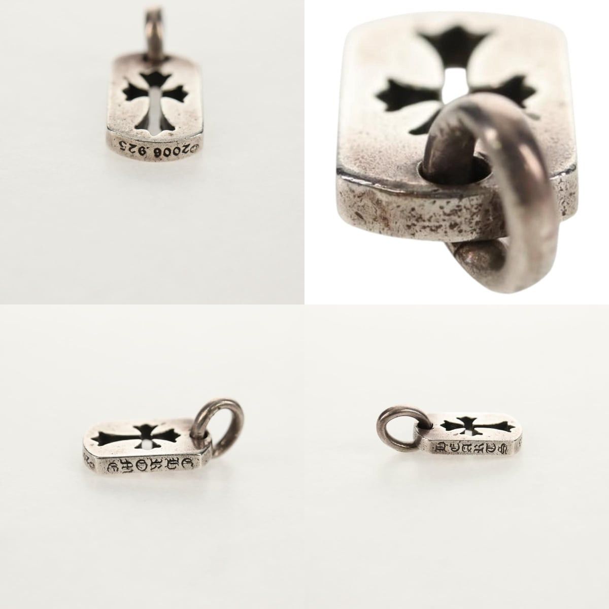 Chrome Hearts Chrome Hearts Tiny Cutout Cross Dog Tag Pendant Top Size ONE SIZE - 3 Thumbnail
