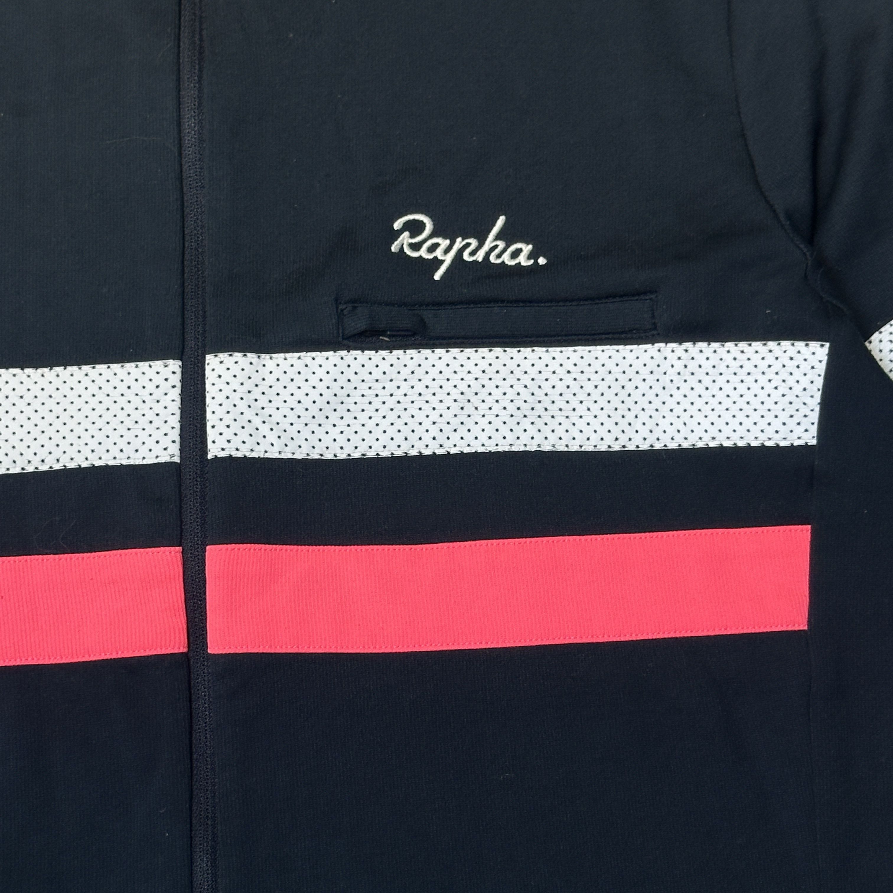 Rapha Vintage Rapha Reflective Stripe Cycling Jersey Size Extra Large Size US XL / EU 56 / 4 - 2 Thumbnail