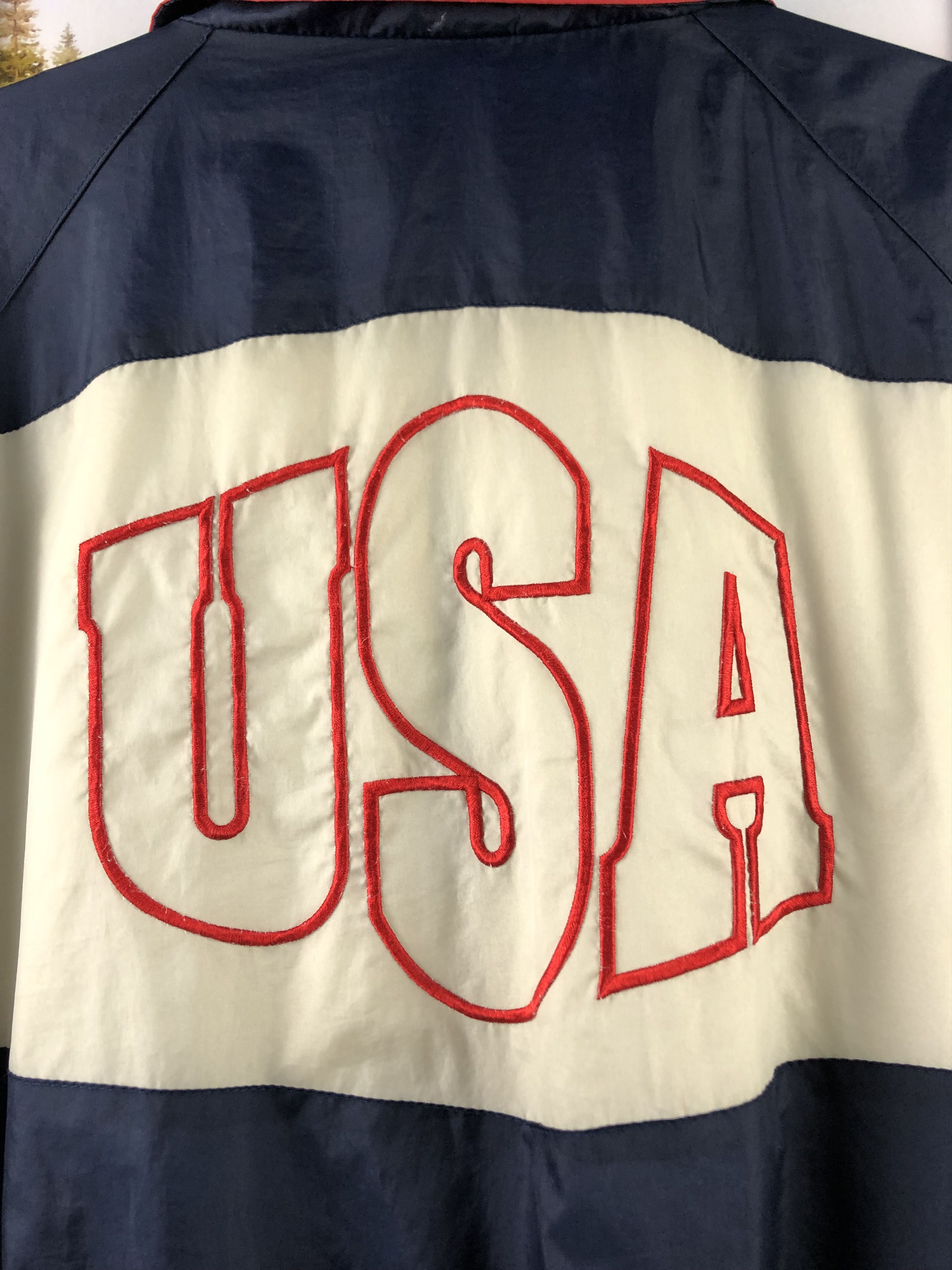 Vintage Vintage Atlanta 1996 USA Olympics Windbreaker Jacket Track Size US XL / EU 56 / 4 - 3 Thumbnail