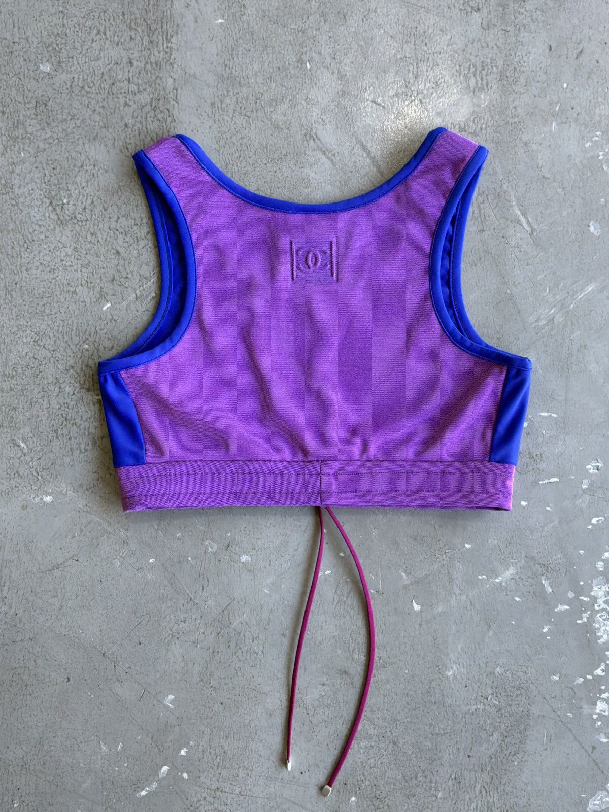 Chanel 2008 Chanel - Sportsline - Swim Top Size XXS / US 00 / IT 34 - 2 Thumbnail