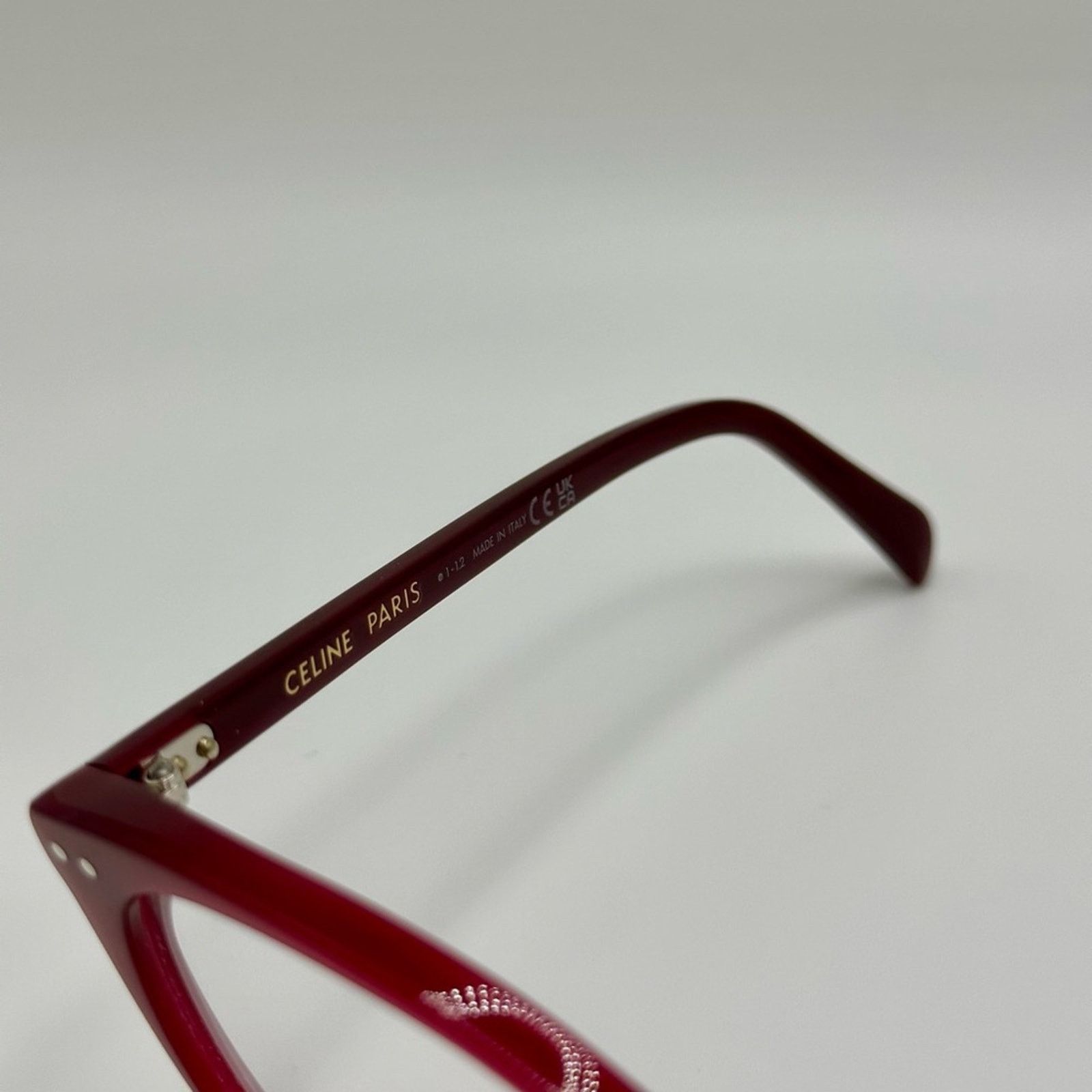 Celine NEW Celine Women's Glasses CL50068I 52069 Burgundy Size ONE SIZE - 3 Thumbnail