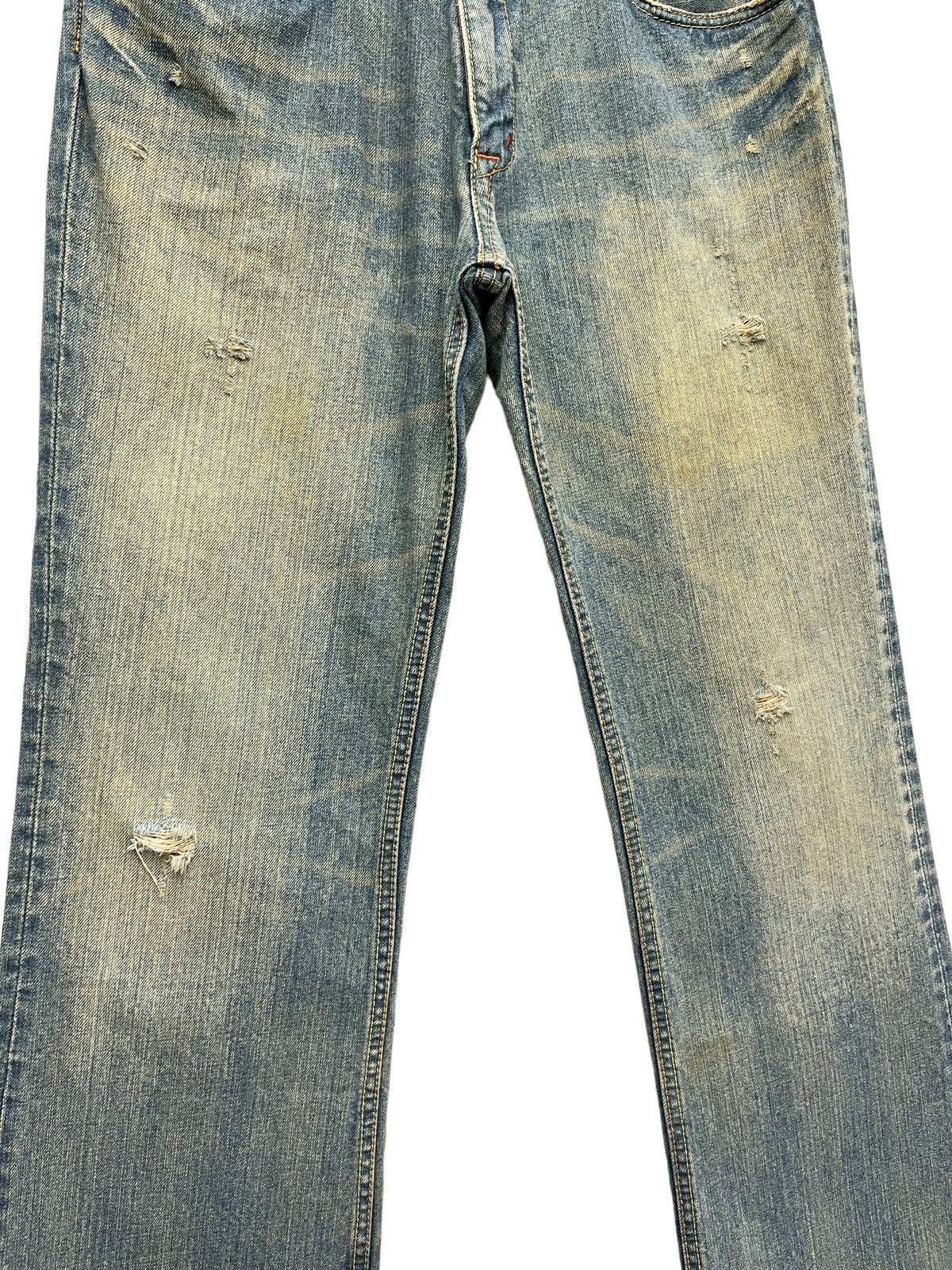 Aran Crafts FYE🔥90's DENIM CRAFT Mudwash Rusty Faded Distressed FLARE Size US 30 / EU 46 - 7 Thumbnail