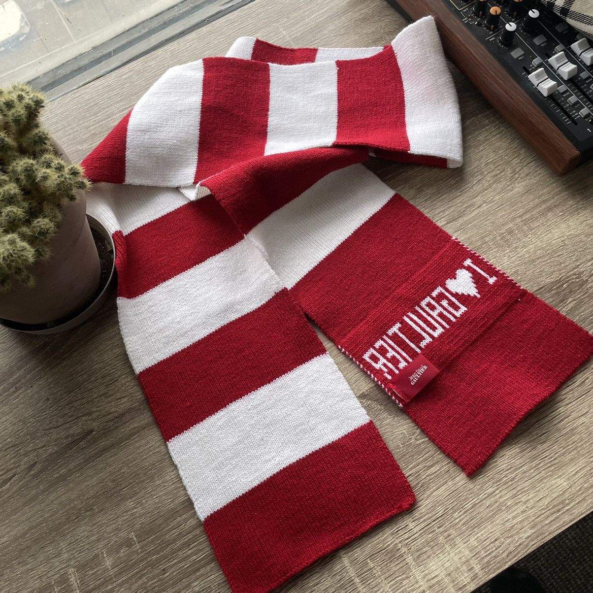 Designer × Jean Paul Gaultier Jean Paul Gaultier Striped Scarf y2k Size ONE SIZE - 3 Thumbnail