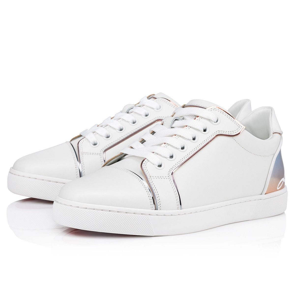Christian Louboutin oc11z0125 Fun Vieira Sneakers in White Size US 9.5 / IT 39.5 - 1 Thumbnail