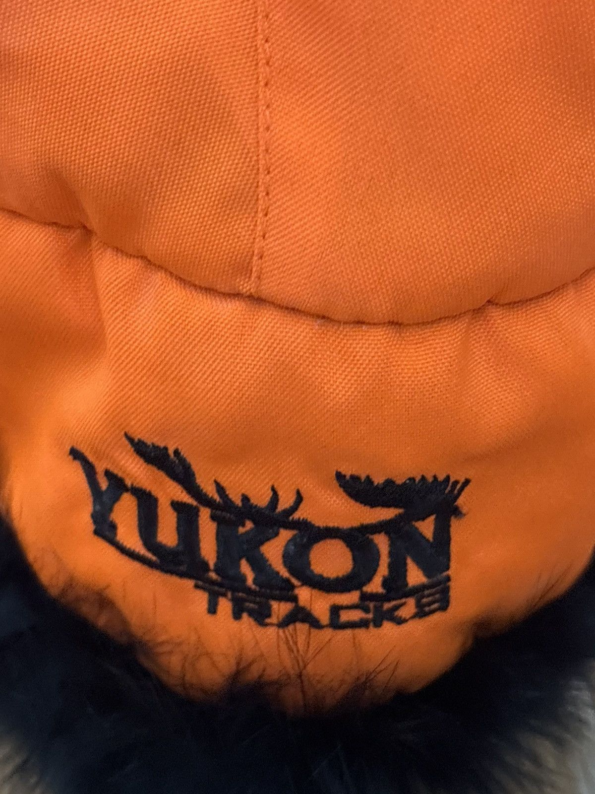 Yukon Outfitters Yukon Tracks Genuine Fur Lined Neon Orange Hunting Hat XL Size ONE SIZE - 3 Thumbnail