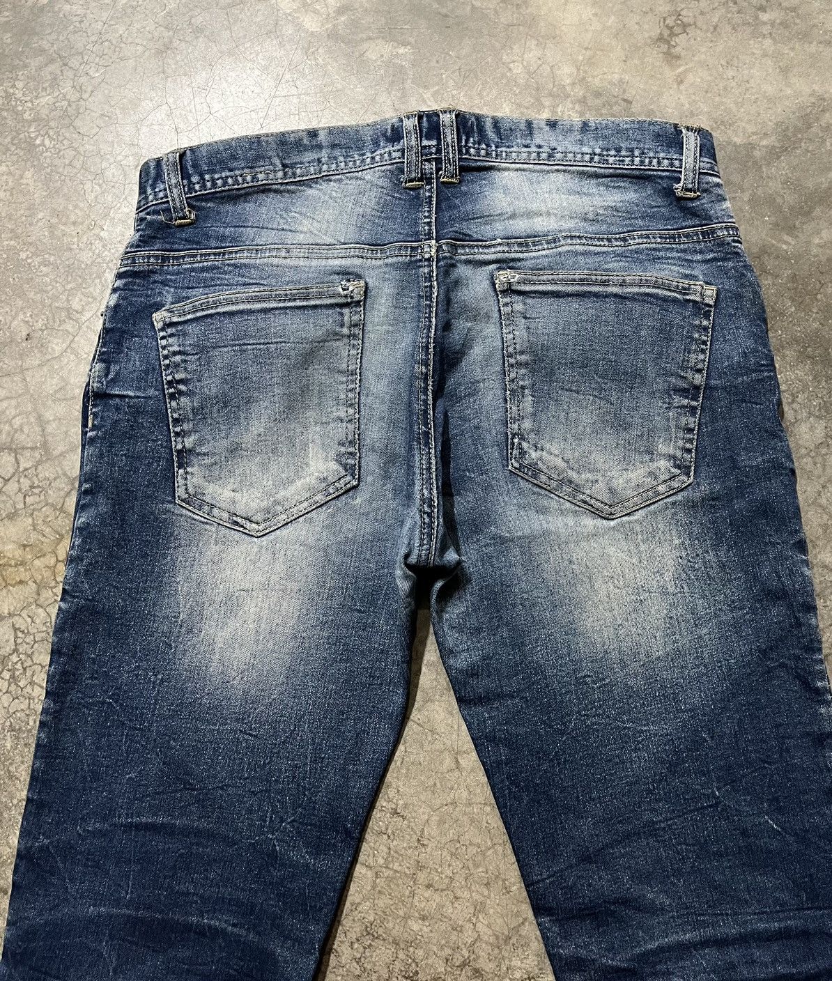 In The Attic In the attic stretchable biker pant like balmain distressed Size US 31 - 12 Thumbnail