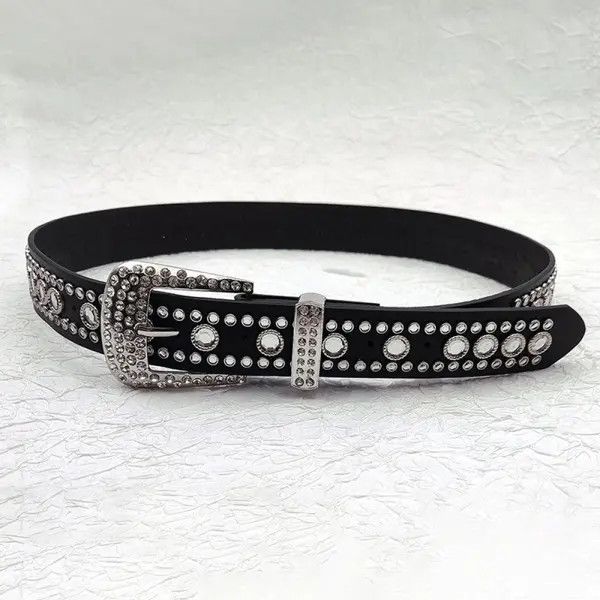 Other Rhinestone Studded Belts Set Size ONE SIZE - 1 Thumbnail