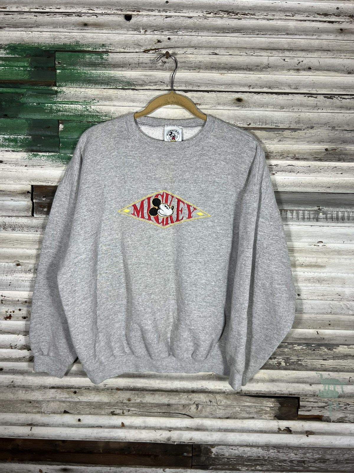 Disney × Vintage Vintage Mickey Mouse Disney Sweatshirt Size US XL / EU 56 / 4 - 1 Thumbnail