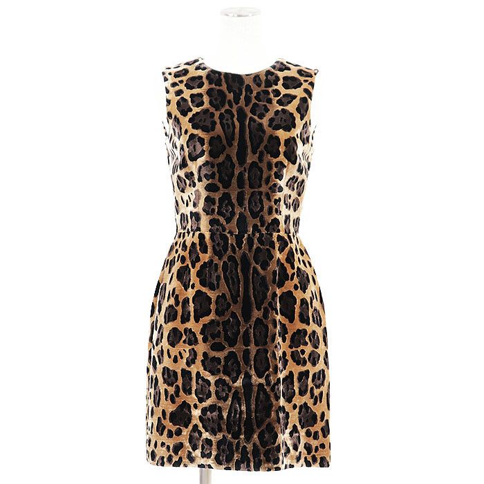 Dolce & Gabbana Dolce & Gabbana Dolce&Gabbana Velvet Dress Textile Dresses DUTY FREE for USA Size ONE SIZE - 1 Thumbnail