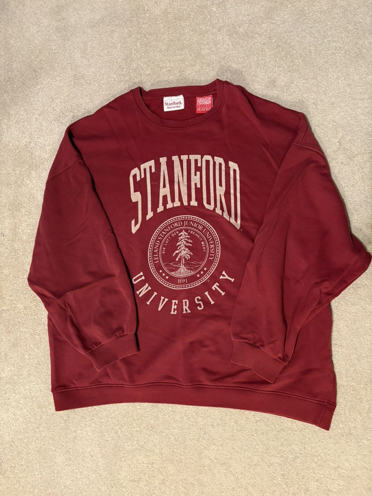 Other Vintage Stanford University Crewneck Size US L / EU 52-54 / 3 - 1 Thumbnail