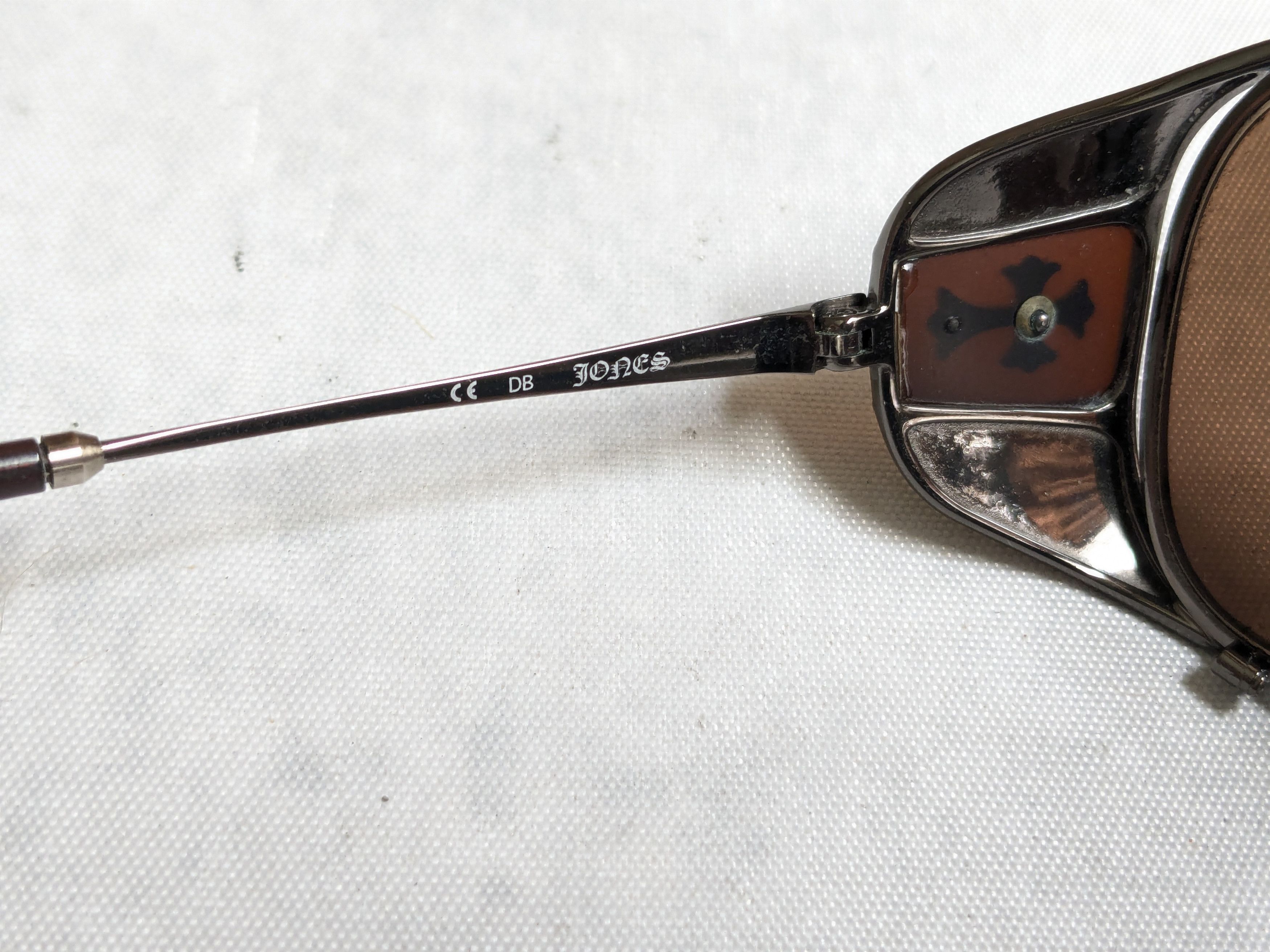 Chrome Hearts Chrome Hearts Sunglasses Jones Brown Aviator Cross Size ONE SIZE - 9 Thumbnail