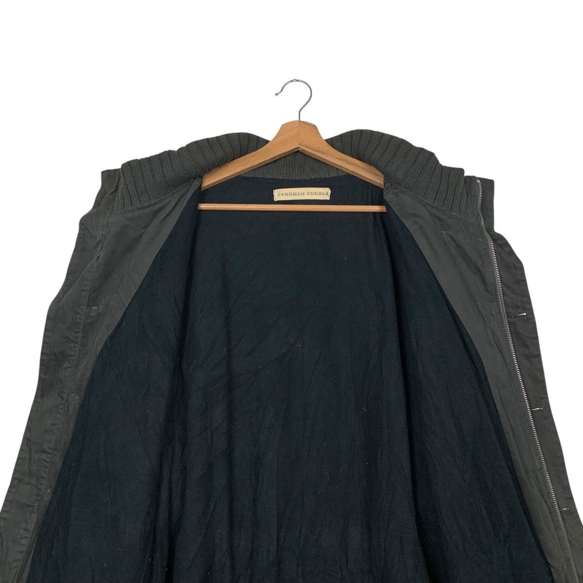 SYNGMAN CUCALA SYNGMAN CUCALA X BEAMS Faded Black Parka #2572–C116 Size US M / EU 48-50 / 2 - 13 Thumbnail