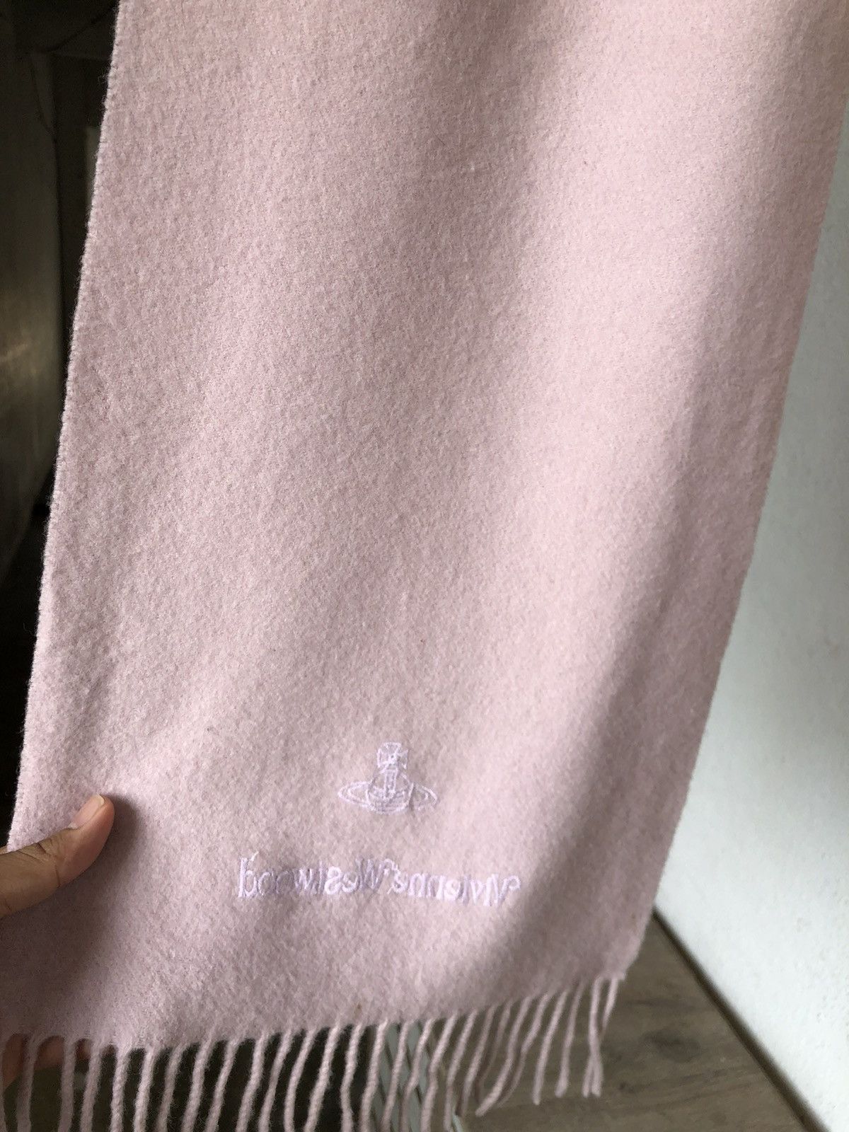 Vivienne Westwood Vivienne Westwood Embroidery Logo Wool Scarf Size ONE SIZE - 11 Thumbnail